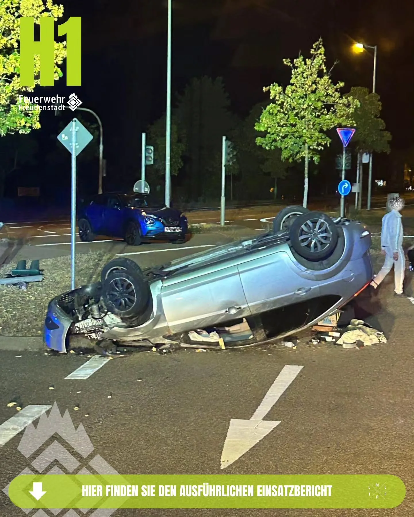 📟 Einsatz Nr. 141/2026

📟 H1 Erkundung Hilfeleistung 
📆 18.08.2026, 02:16 Uhr 
📍 Freudenstadt, Stuttgarter Stra&szlig;e Kreuzung Wittlensweiler Stra&szlig;e 
🚨 Abteilung Freudenstadt
🚒 HLF 1/43

ℹ️ Alarmierung zu einer Erkundung nach einem Verk