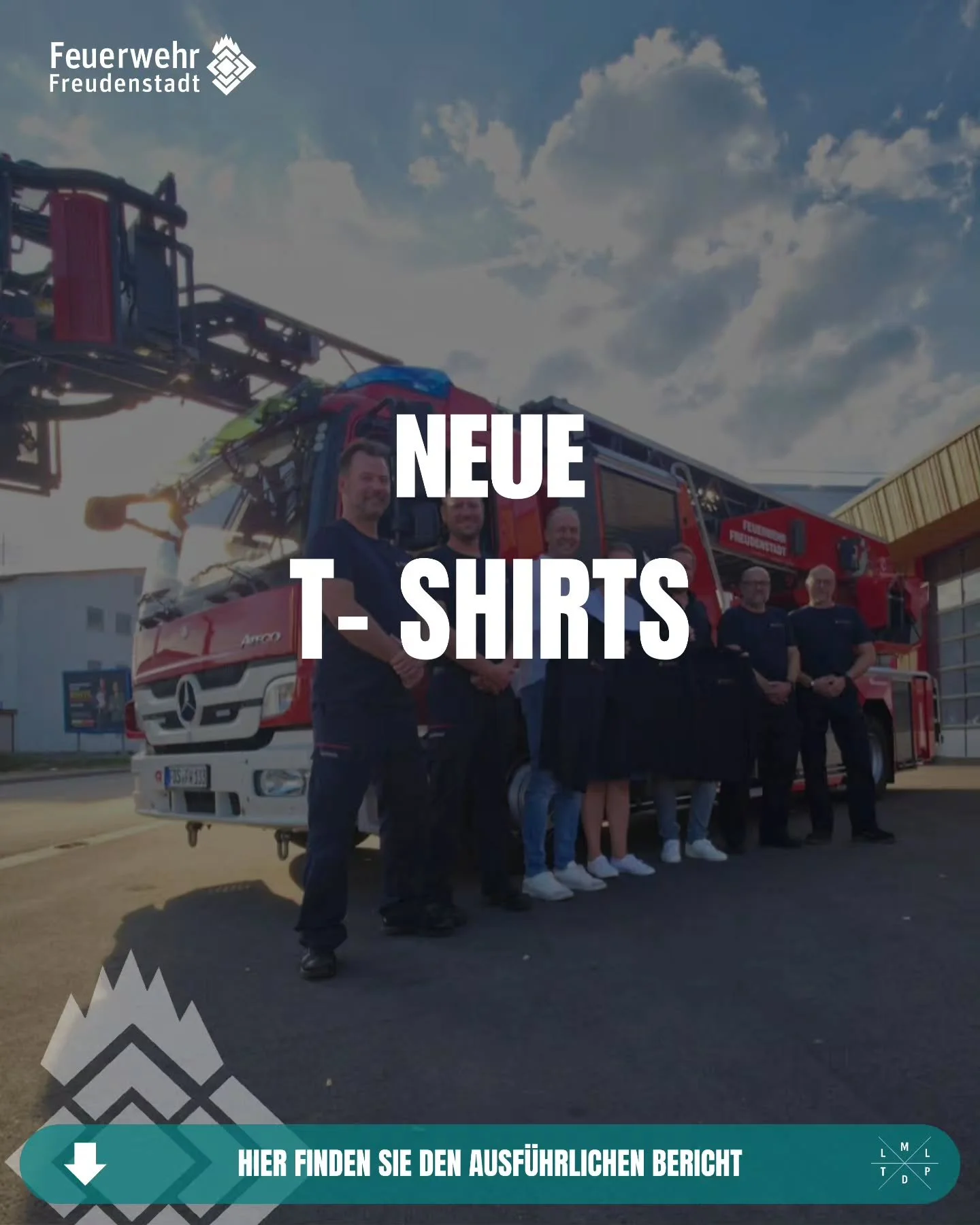 Starke Partner &ndash; starke Feuerwehr

ℹ️Wir freuen uns &uuml;ber unsere neuen T-Shirts und m&ouml;chten daf&uuml;r ein ganz herzliches Dankesch&ouml;n den Sponsoren aussprechen.

Die @stadtwerke_freudenstadt und @fuchs_werbetechnik machen die gro&