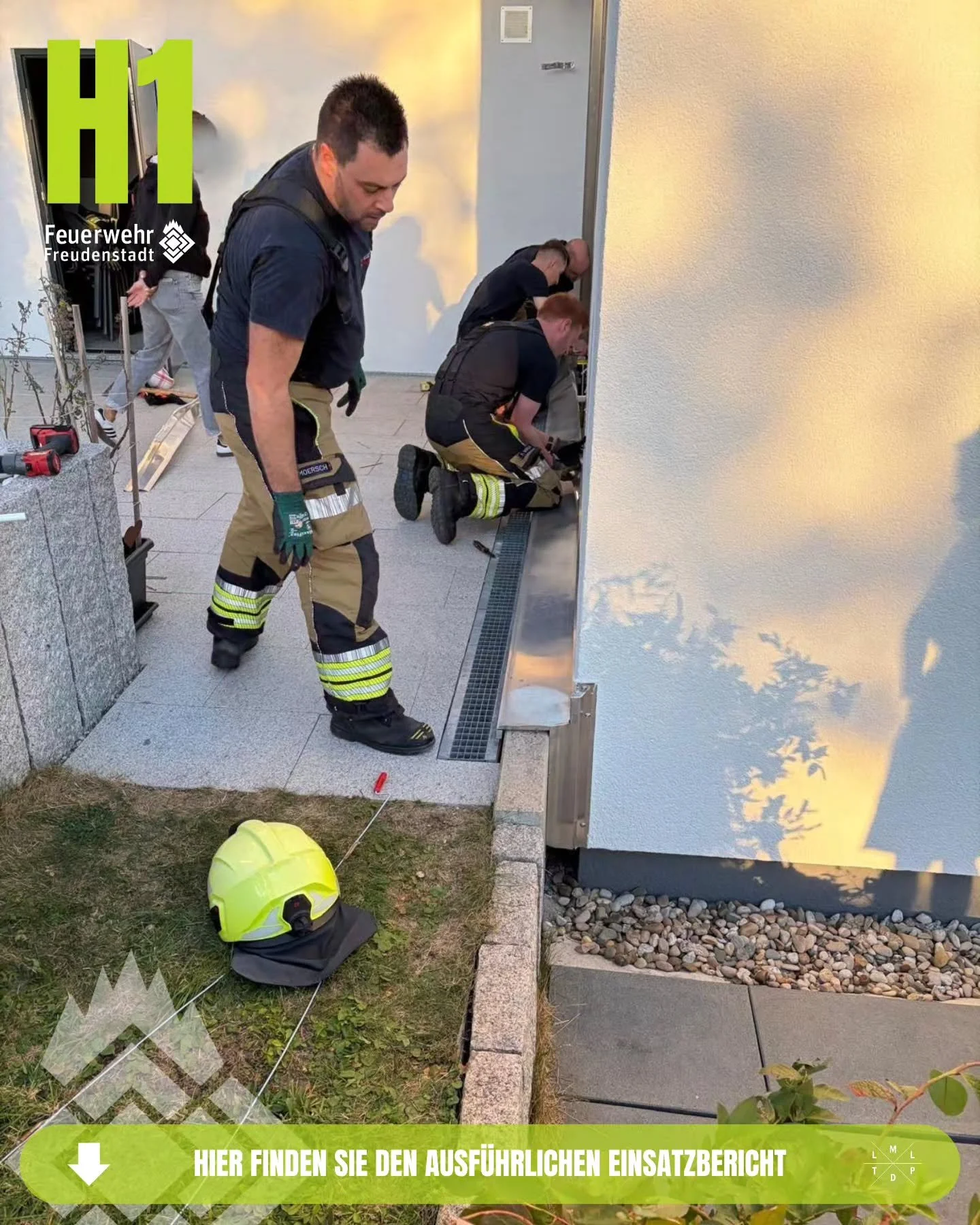 📟 Einsatz Nr. 164/2026

📟 H1 Tierrettung
📆 26.09.2026, 18:05 Uhr 
📍 Fuhrmannstra&szlig;e, Freudenstadt
🚨 Abteilung Freudenstadt
🚒 HLF 1/43

ℹ️ Zu einem au&szlig;ergew&ouml;hnlichen Einsatz wurden wir am Abend der Einweihung unseres Feuerwehrzen