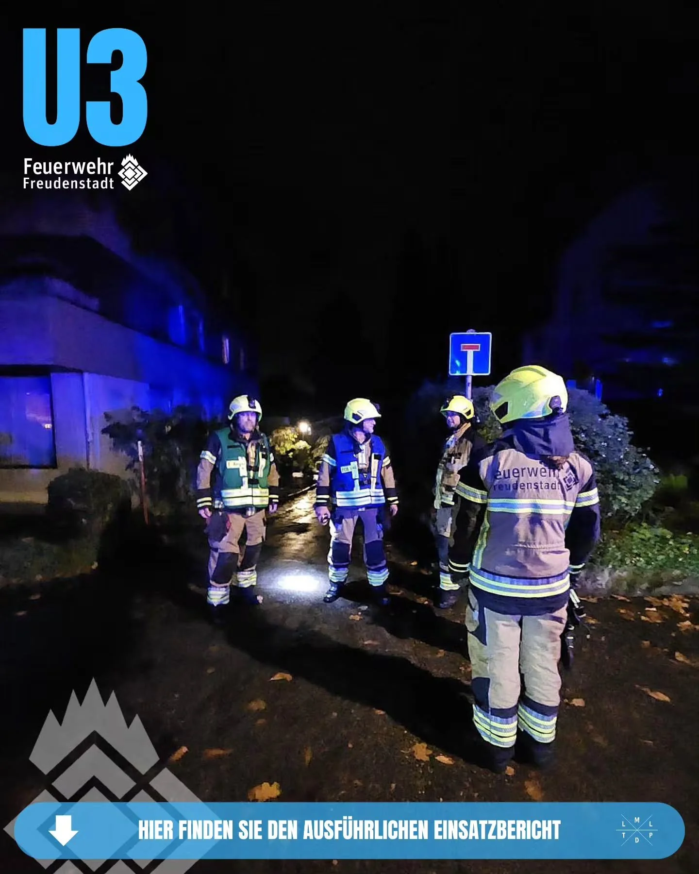 📟 Einsatz Nr. 169/2026

📟 U3 Gasaustritt 
📆 01.10.2026, 20:10 Uhr
📍 Freudenstadt, Lauterbadstra&szlig;e
🚨 Abteilung Freudenstadt
🚒 KDOW 1/10, ELW 1/12, DLAK 1/33, LF 1/42-1, HLF 1/46

ℹ️ Alarmierung zu einem gemeldeten Gasaustritt in einem leer