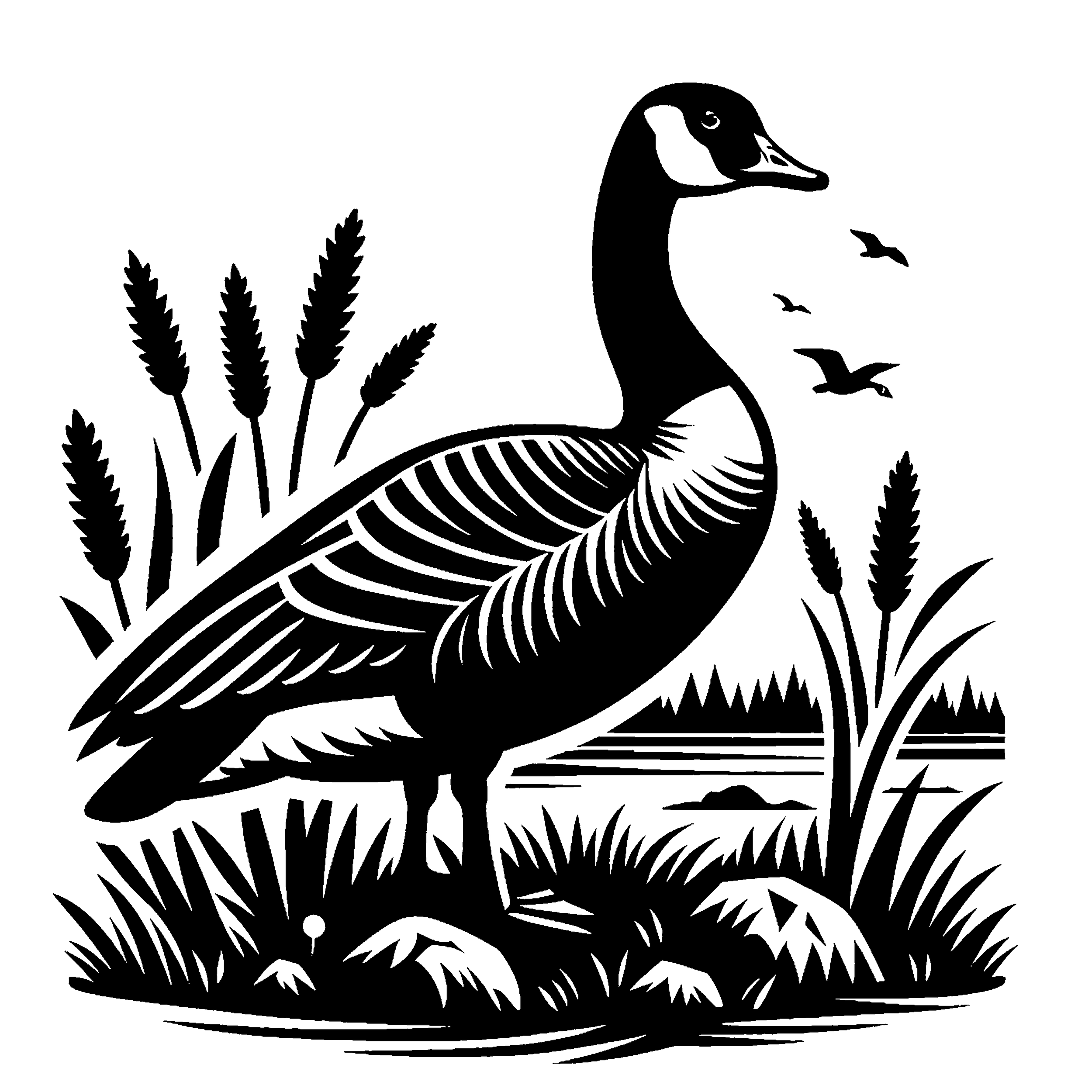 Goose bird 02
