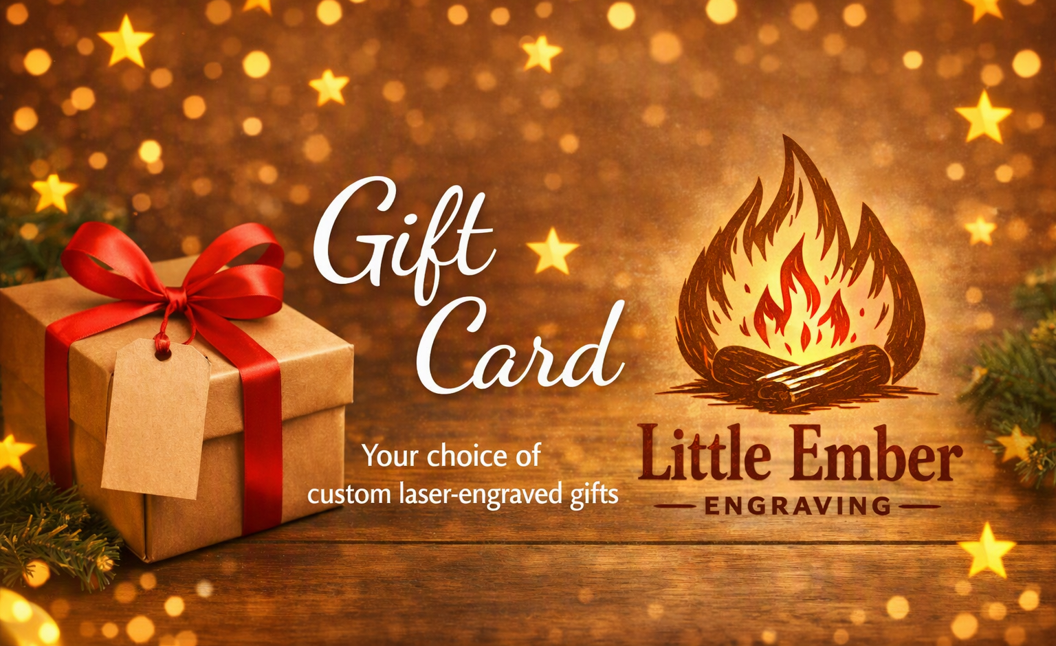 Little Ember Engraving Gift Card