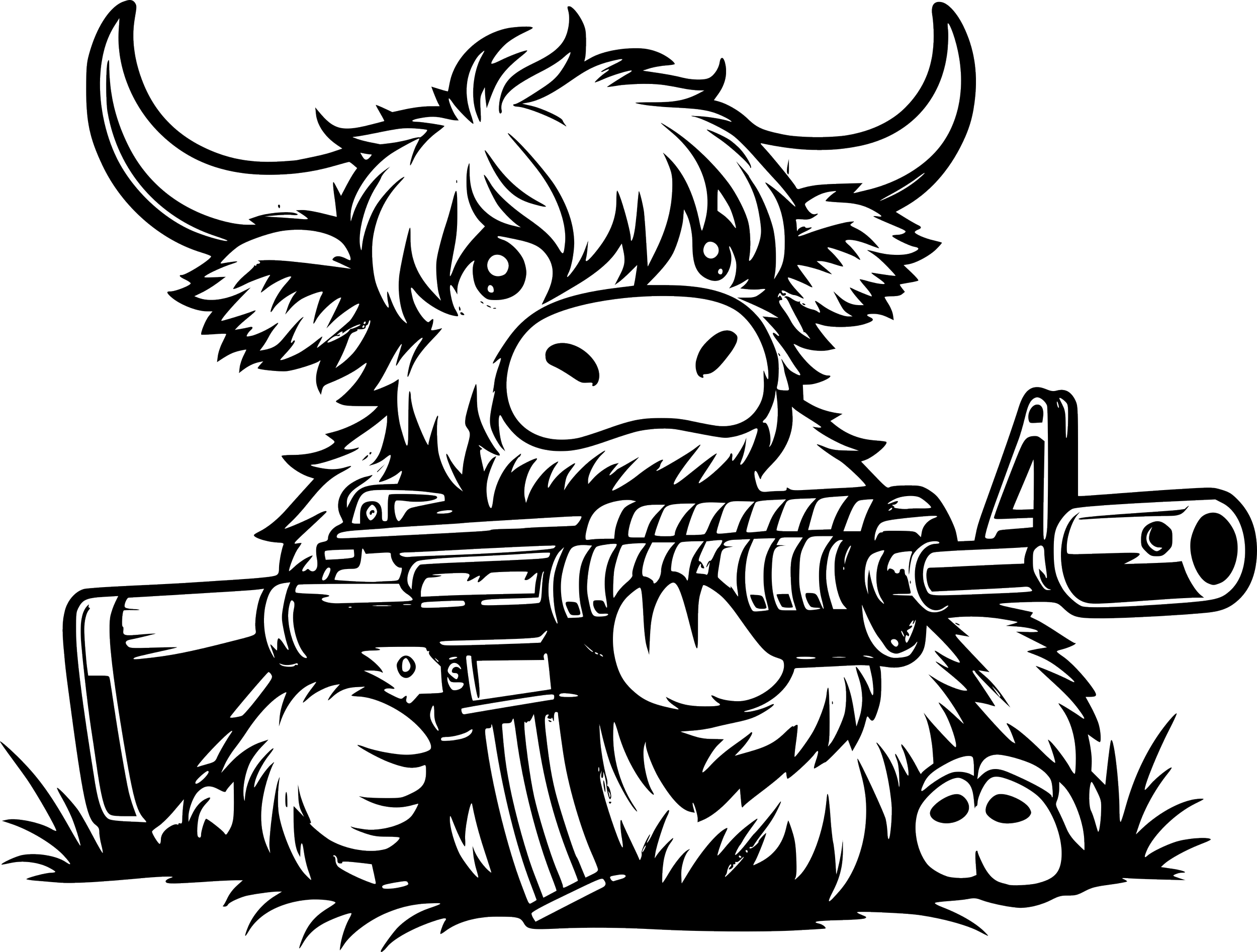 gun animal 12