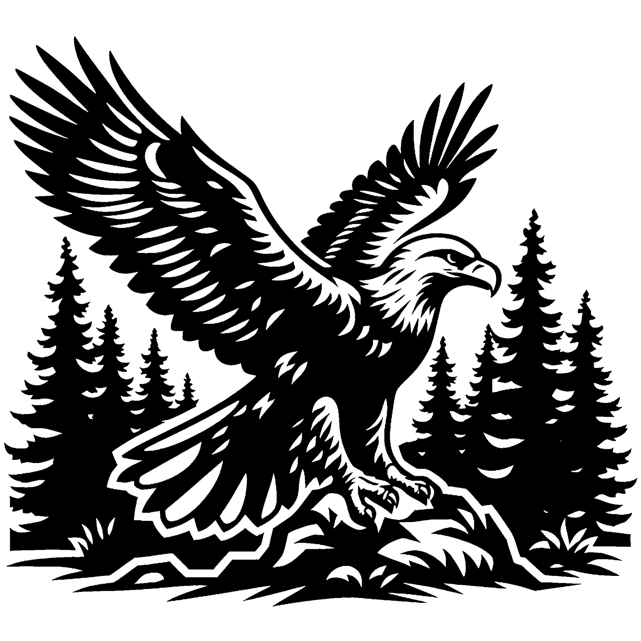 Golden eagle bird 01