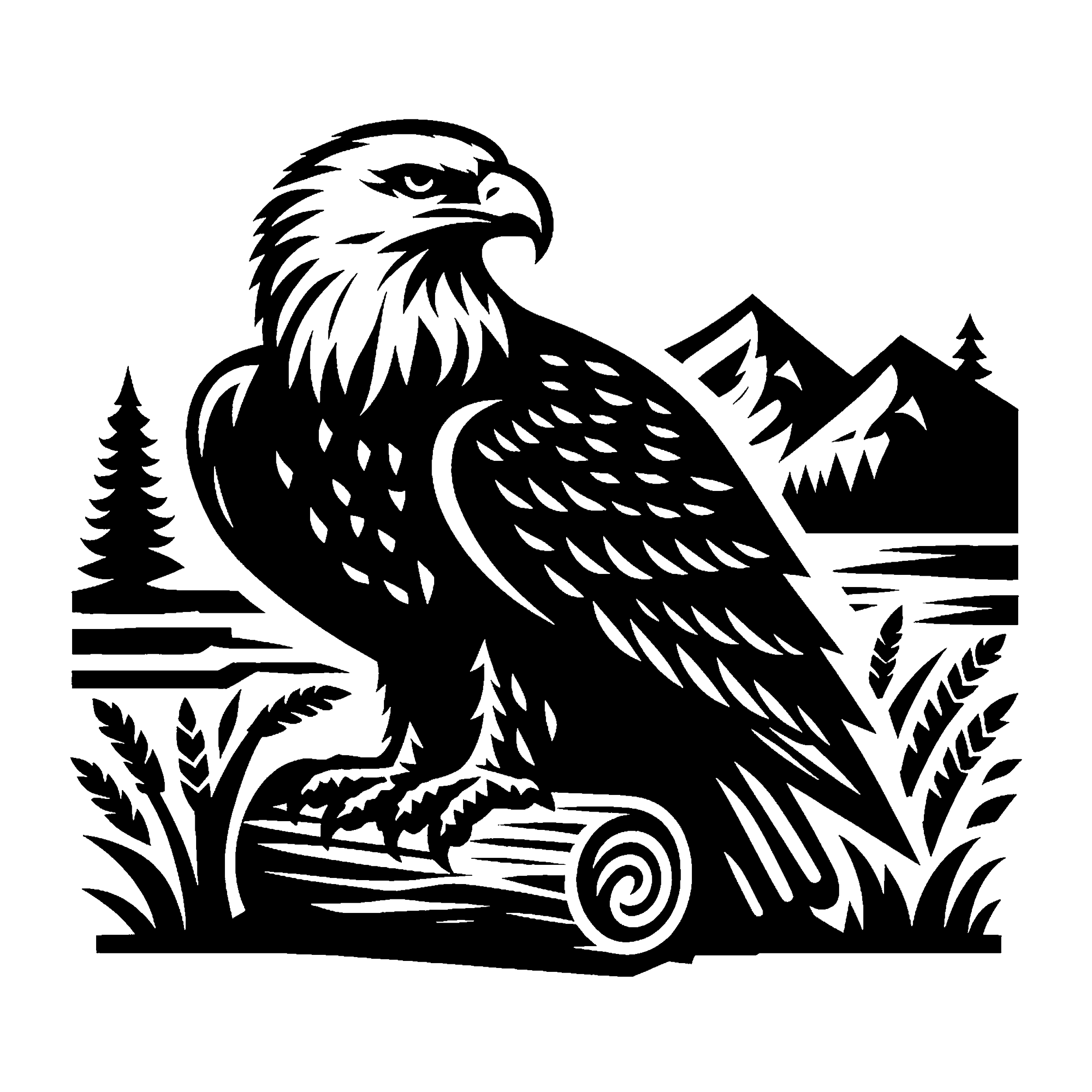 Golden eagle bird 02