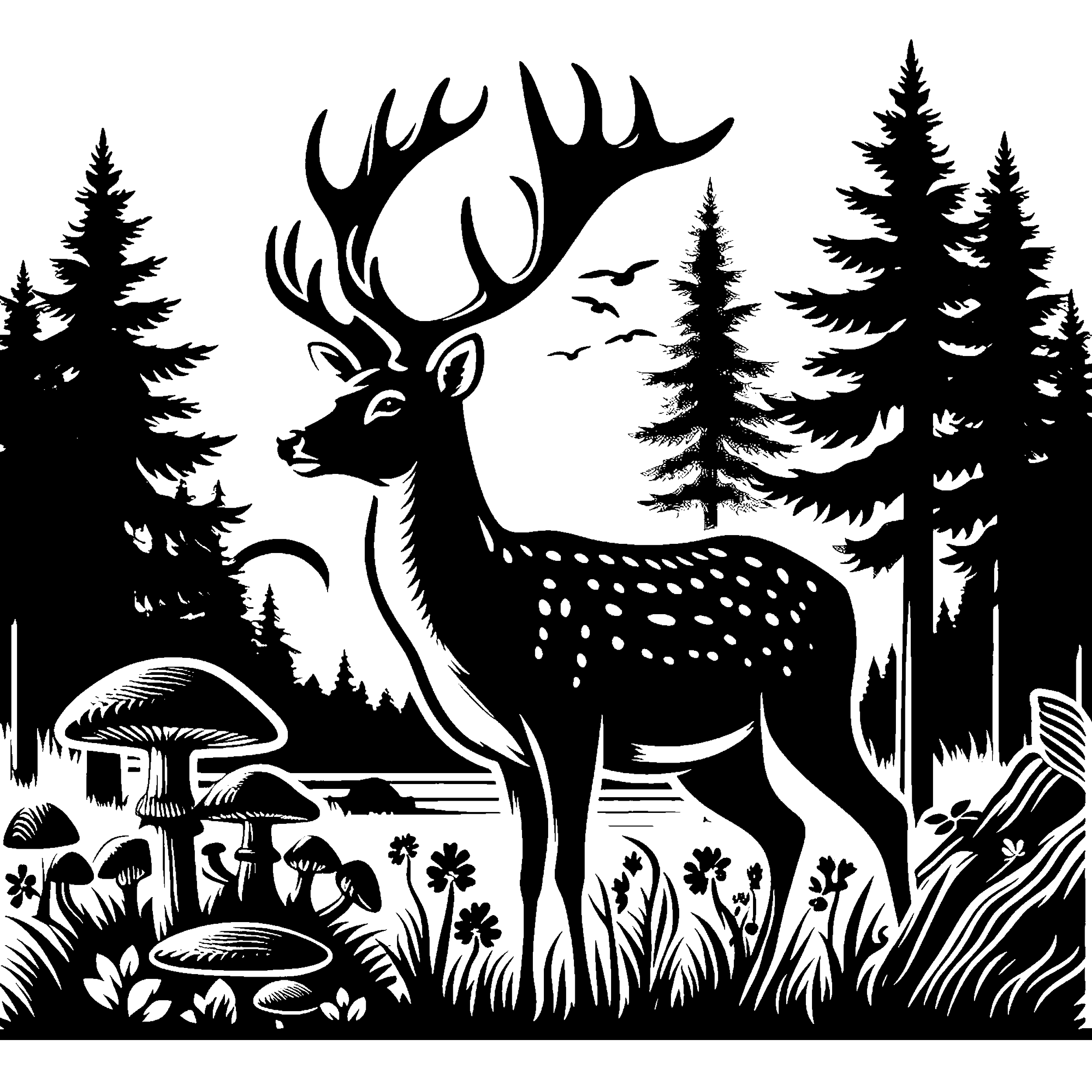 White-tailed deer 02