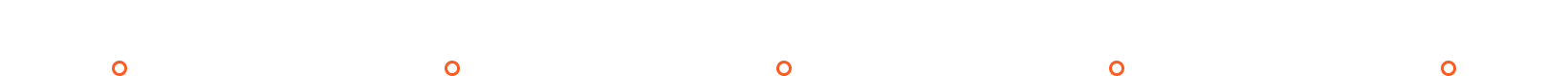 Six step-by-step instructions with numbered steps and red circles, for assembling or using a device or product.