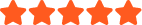 A stack of 13 orange stars
