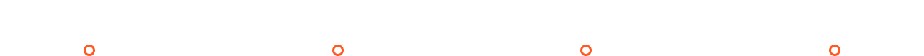 Four numbered characters with circles and dotted lines between them.