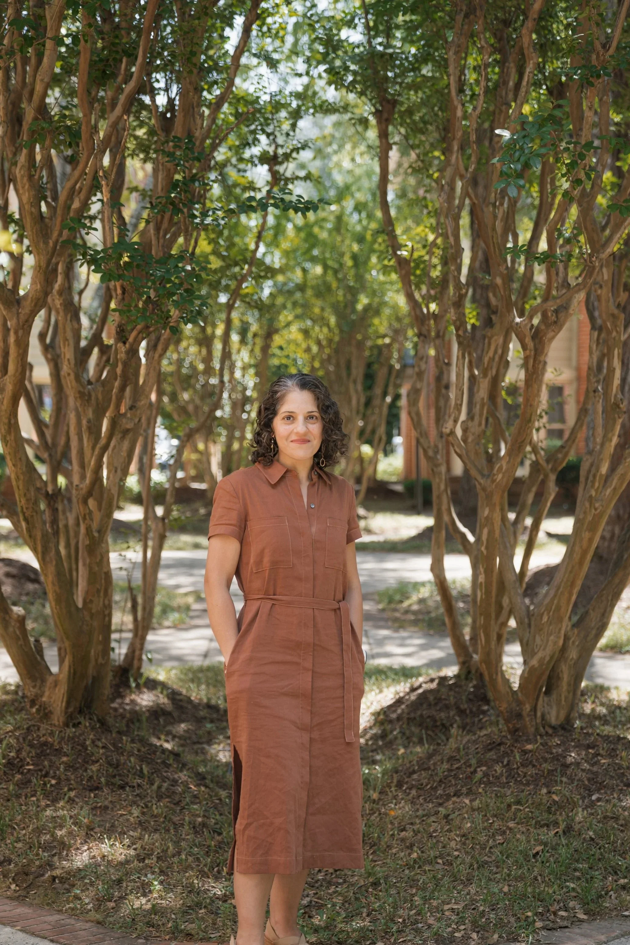 Arezou Paksima, LCSW, a trauma, anxiety, and EMDR therapist in Durham, North Carolina.