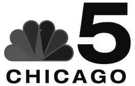 NBC 5 Chicago logo with peacock icon and number five