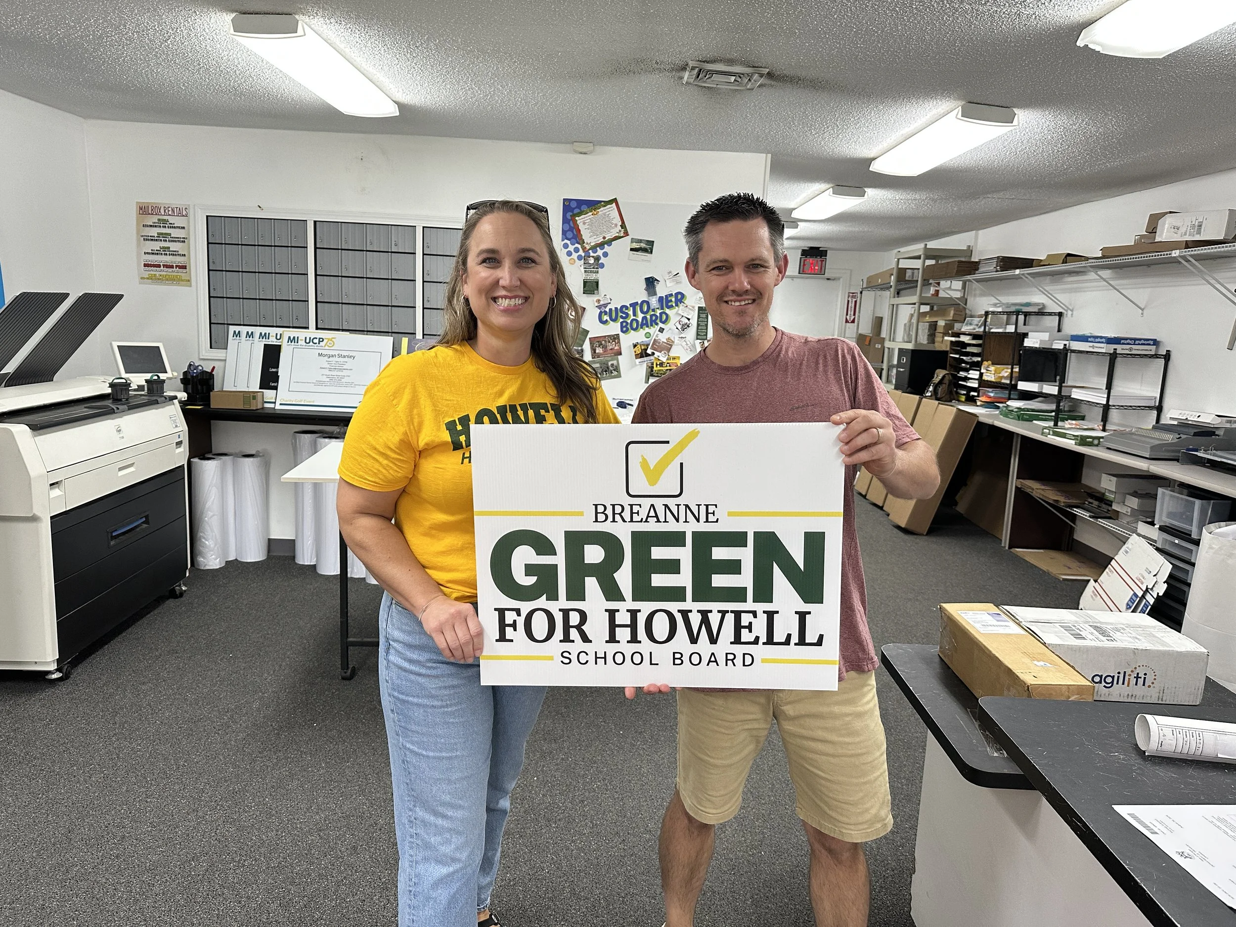 Campaign Signs Are Popping Up Around Howell