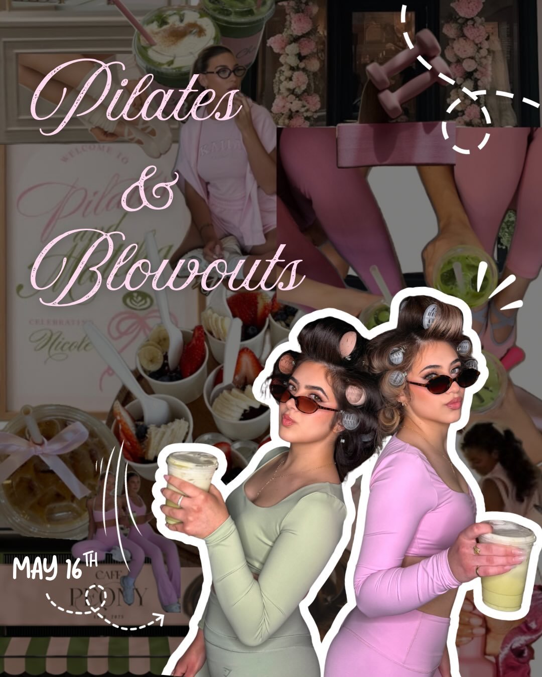 Pilates, pretty sips, and perfect blowouts 💗✨

Join us for a dreamy Casa Bonita-style morning filled with movement, beauty, and all the girly vibes 🌸

🧘&zwj;♀️ Pilates + Blowouts
🥤 Matcha &amp; delicious treats
🛍️ Cute vendors you&rsquo;ll love
