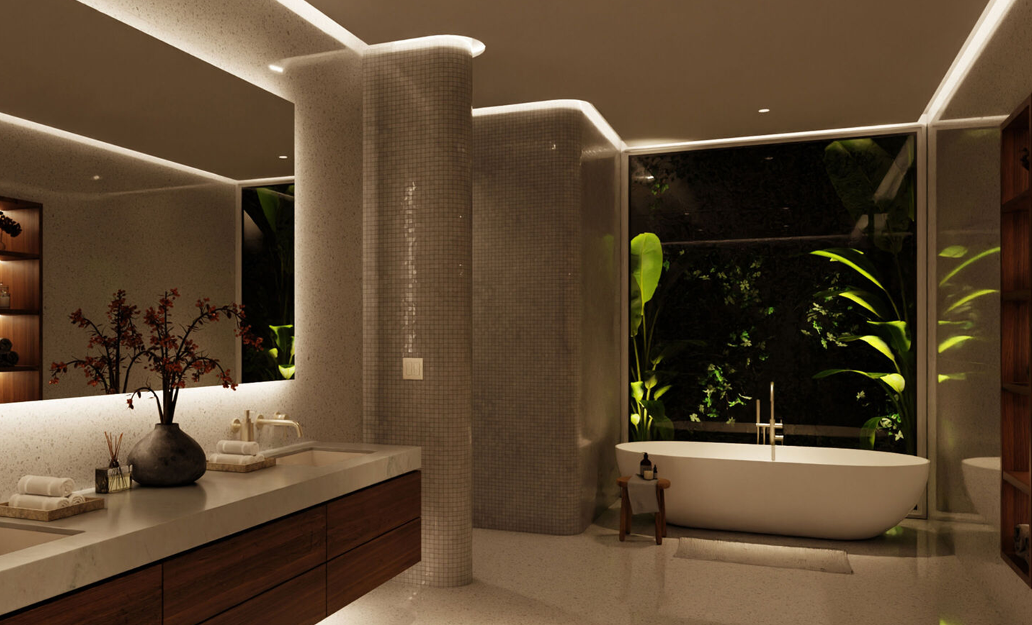 Rania Natural White Tape Light