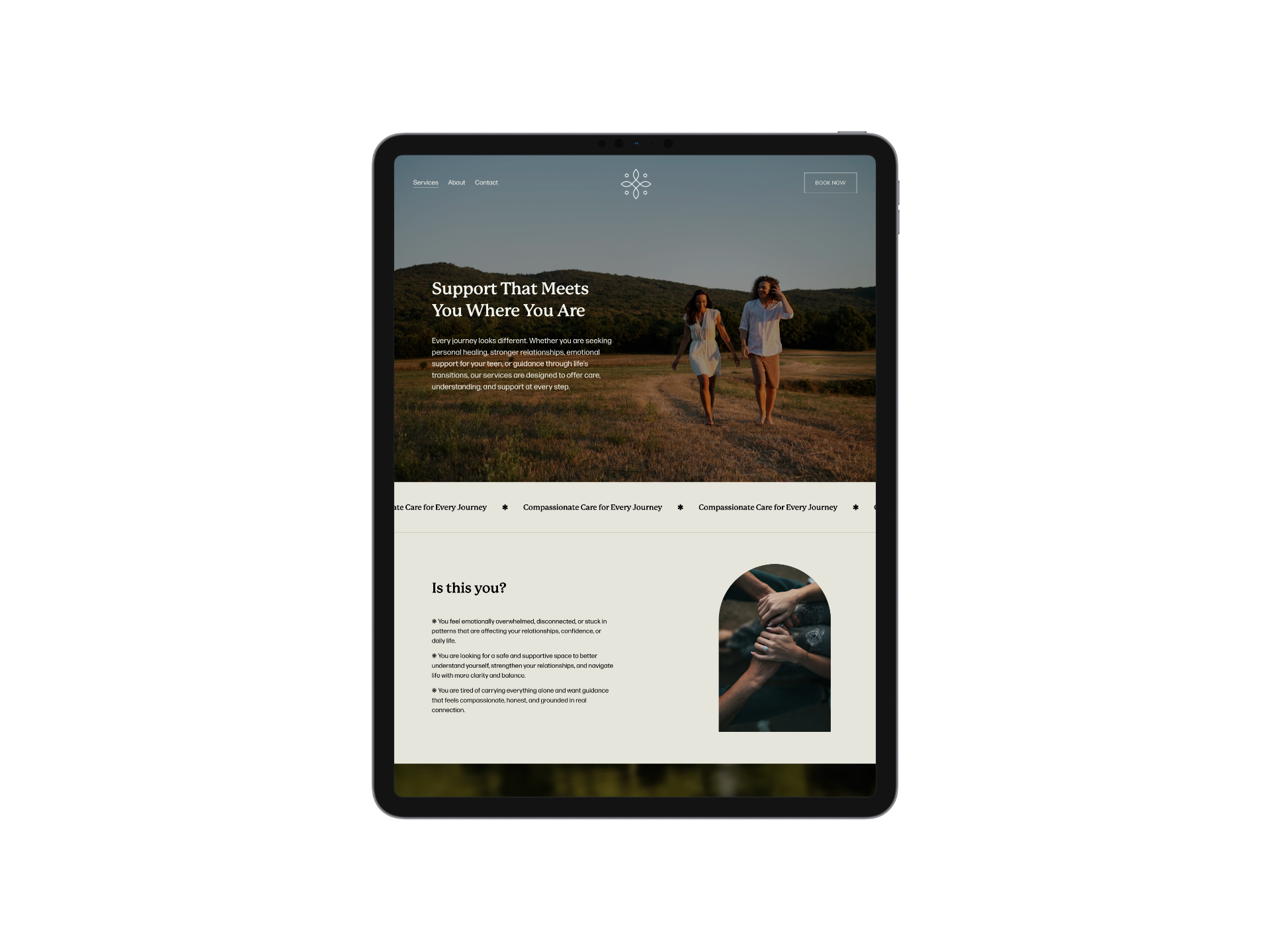 Therapy Website Design