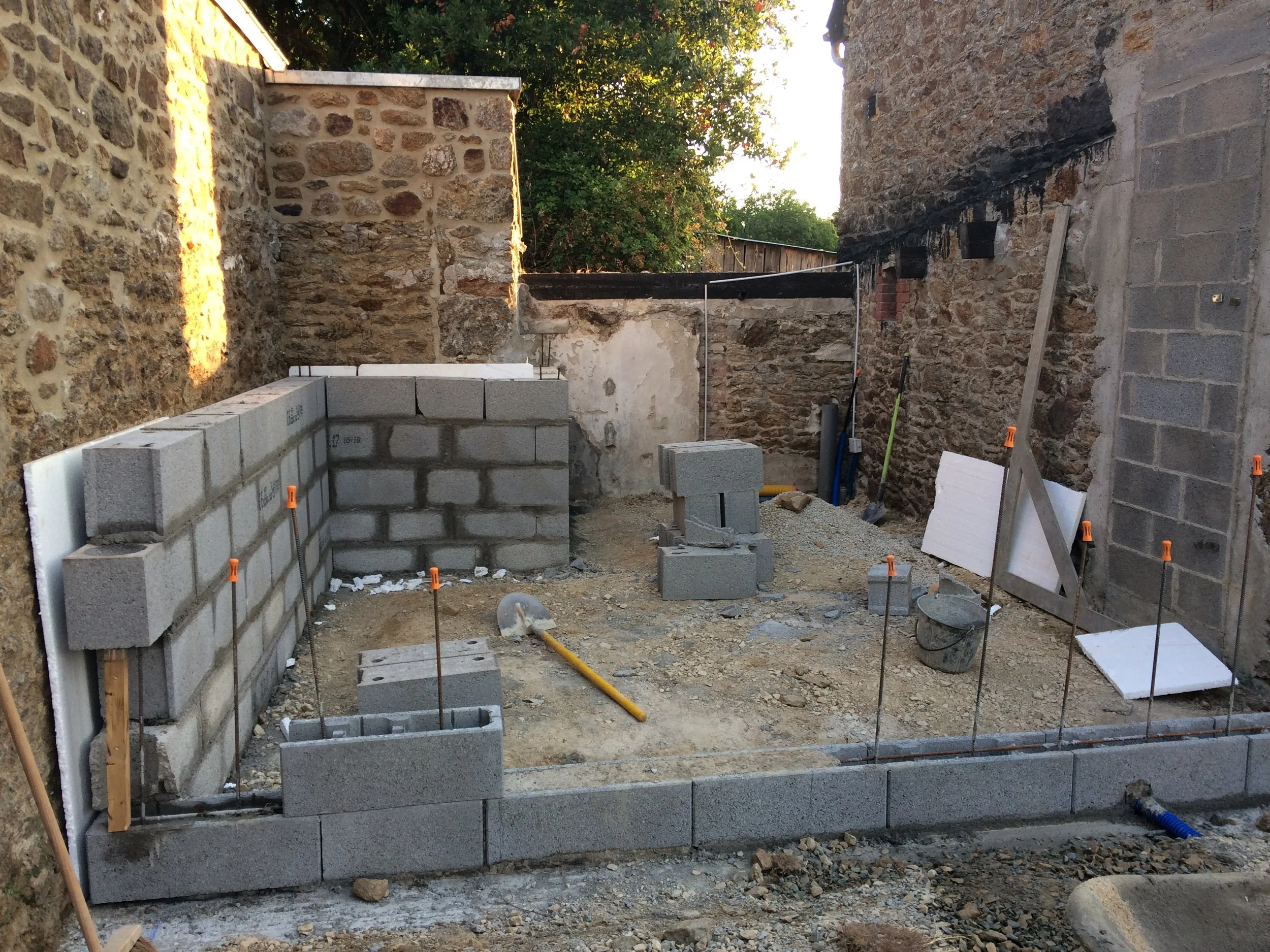 Extension d'une maison