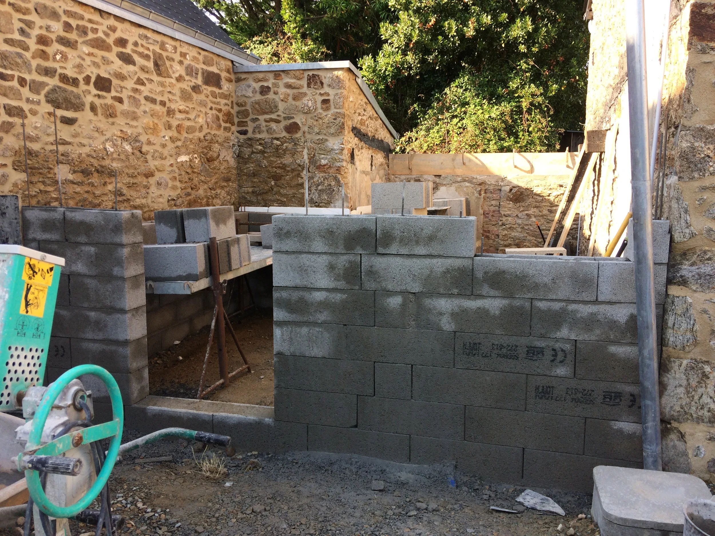 Extension d'une maison