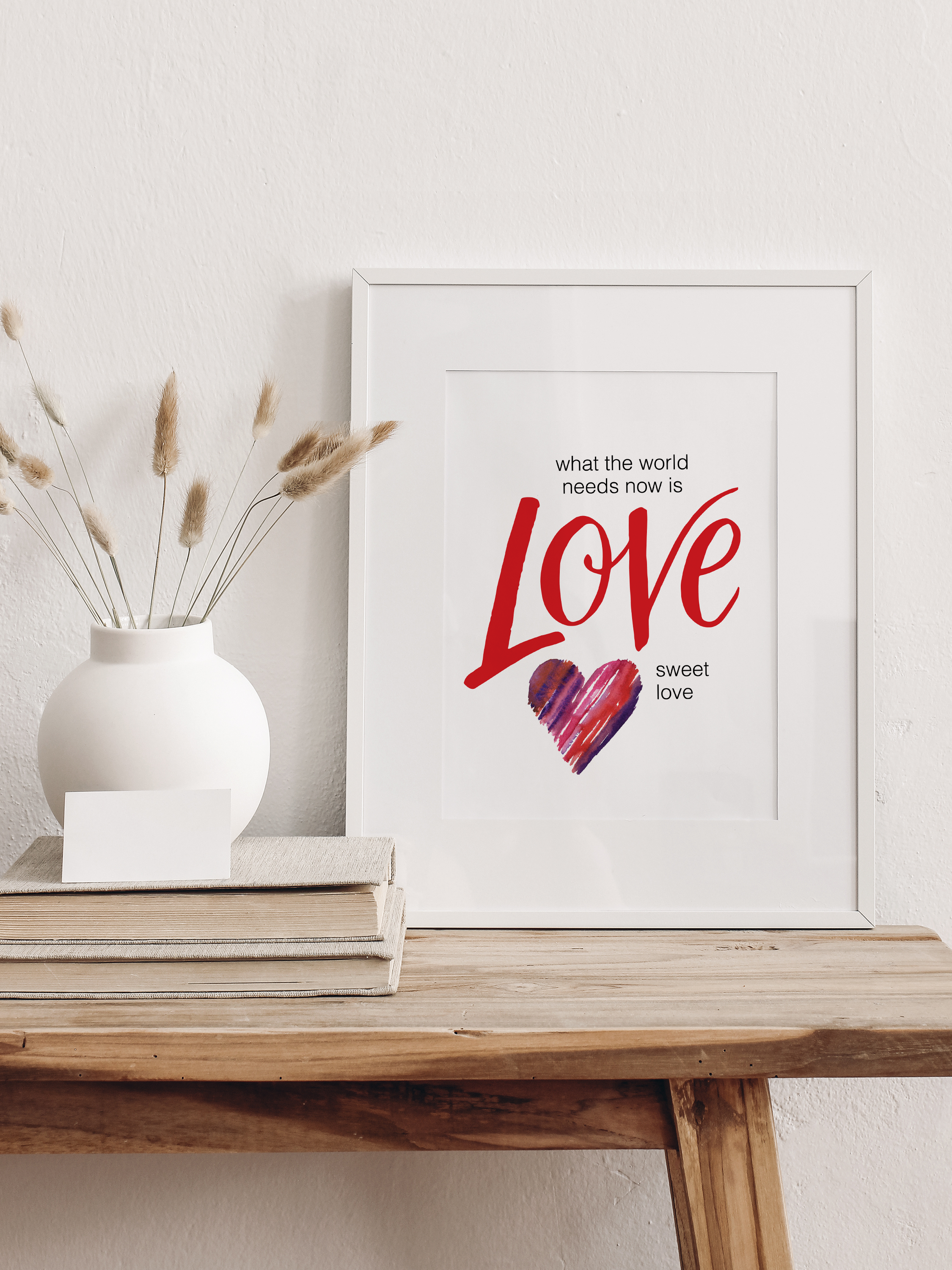 Love Sweet Love - Digital Print