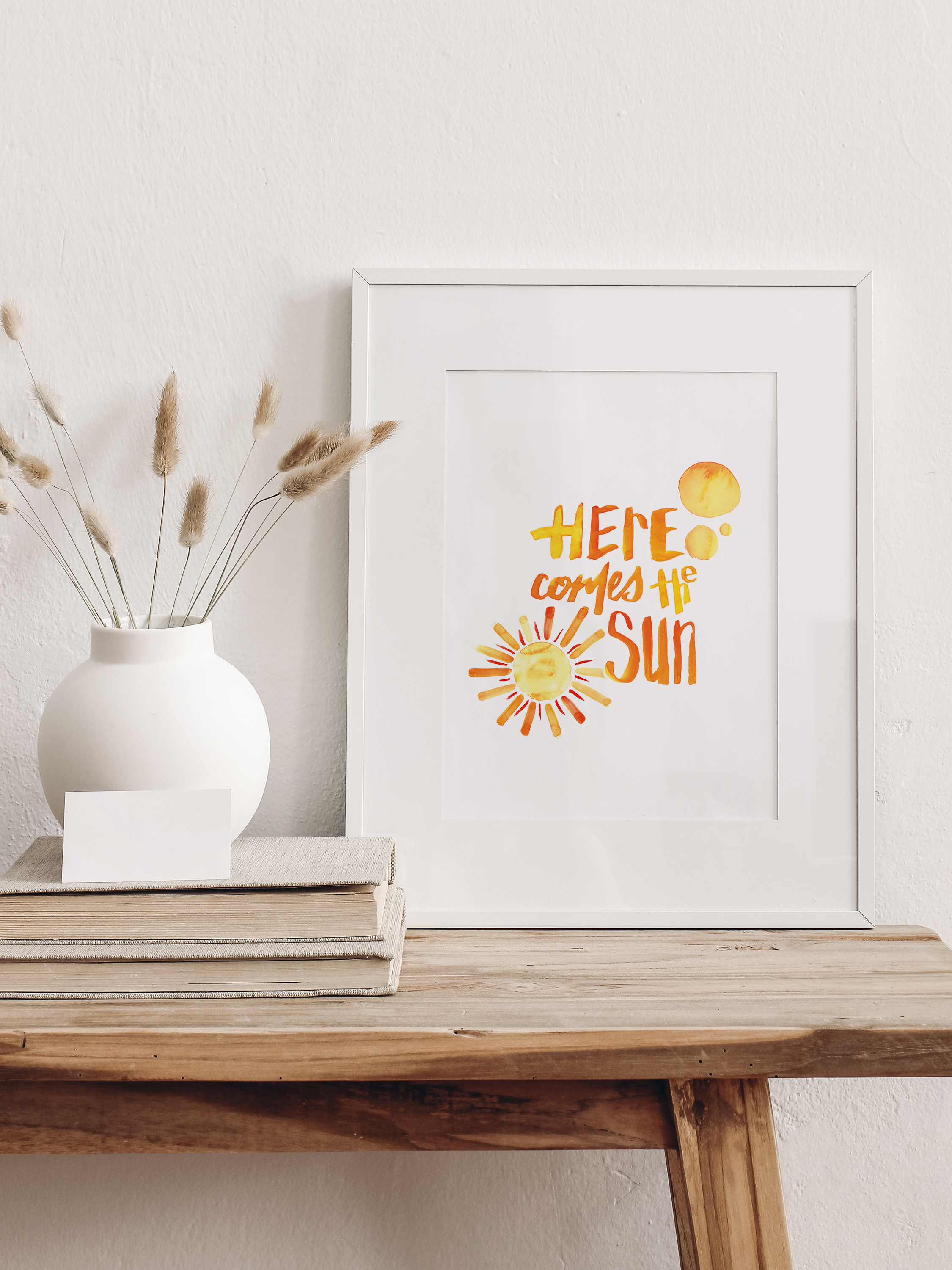 Here Comes The Sun - Digital Print