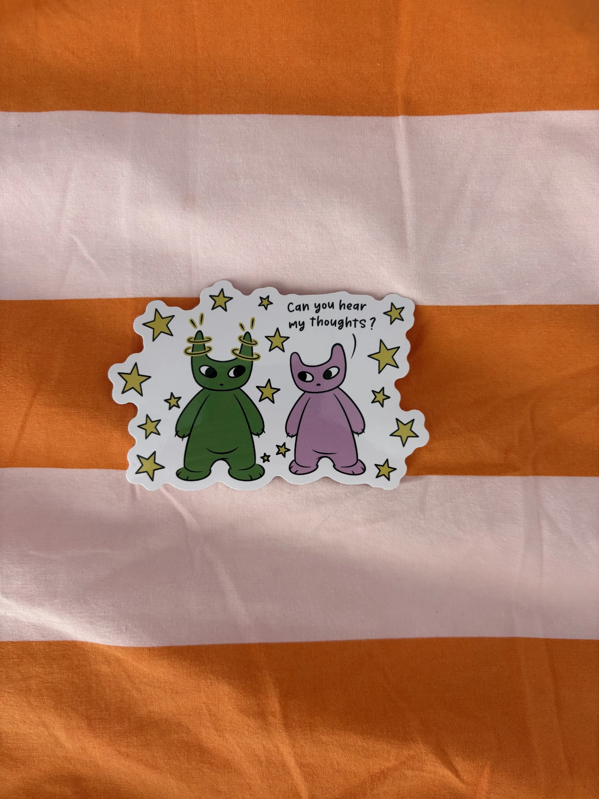 Alien Psychic Sticker