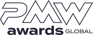 The BMW Awards Global logo with the text 'BMW awards GLOBAL' in stylized font.