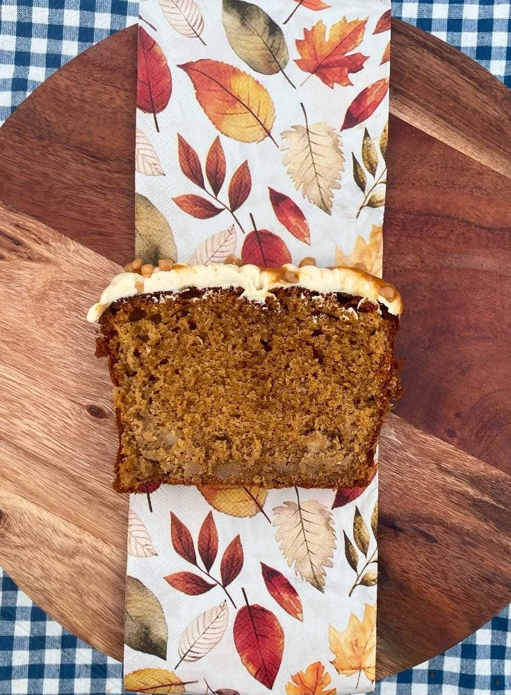 Toffee Apple Loaf Cake