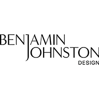Logo for Benjamin Johnston Design with the text arranged in a modern, minimalist style