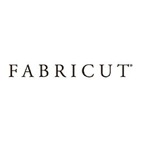 Fabricut logo with black text on a white background
