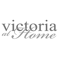 Victoria at Home logo with black and gray text