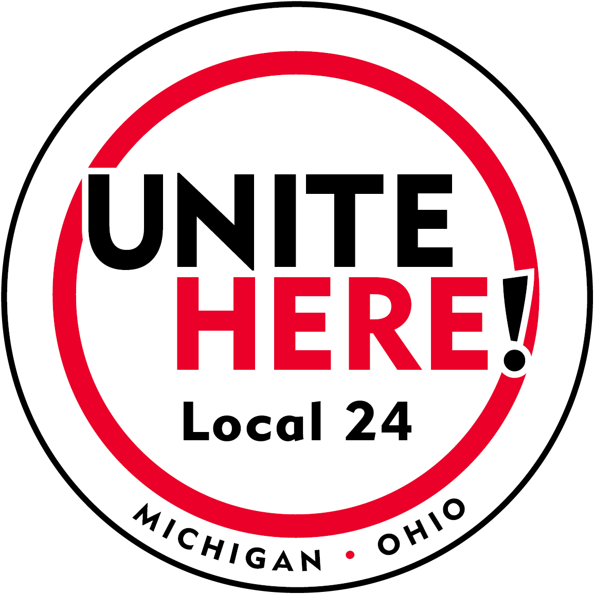 UNITE HERE! Local 24 seal