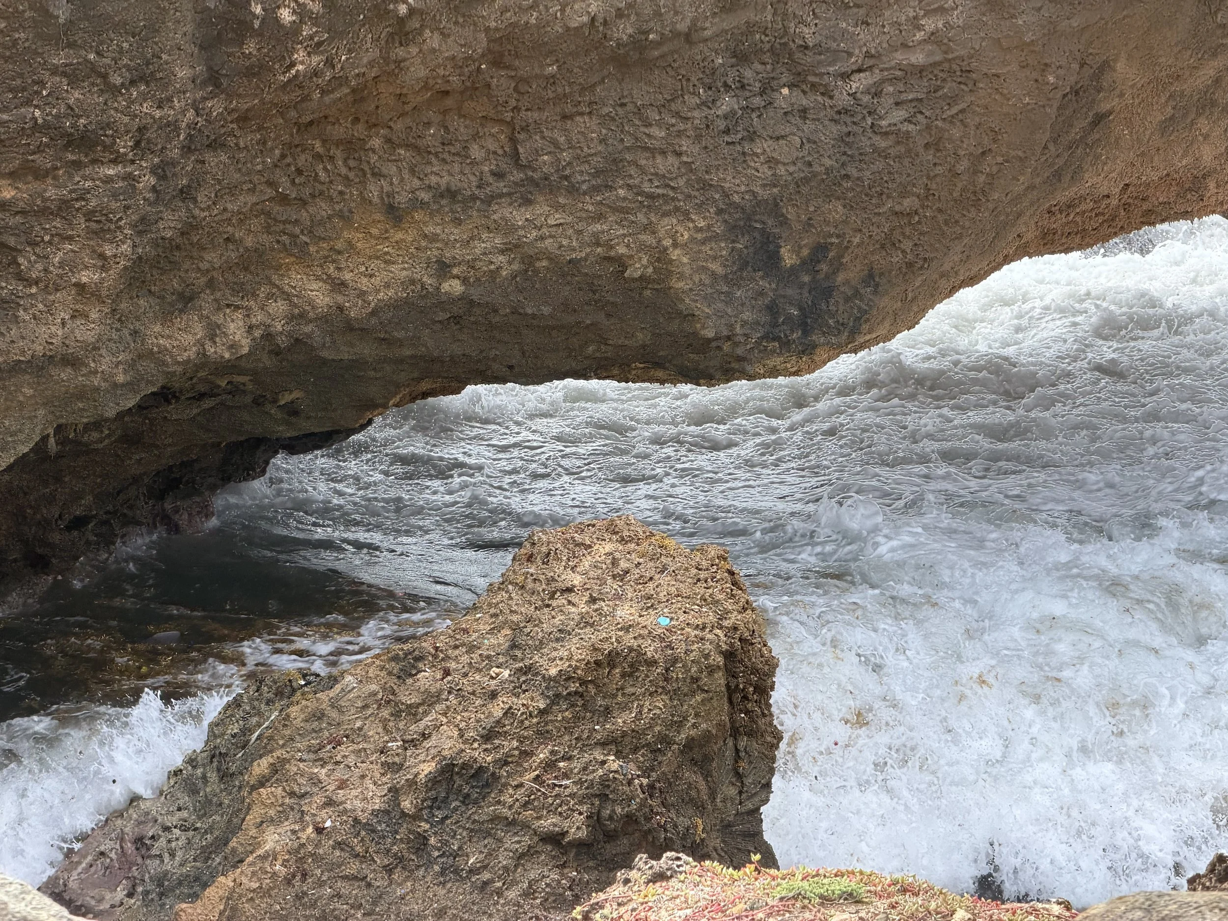 Not Emptying, But Underneath