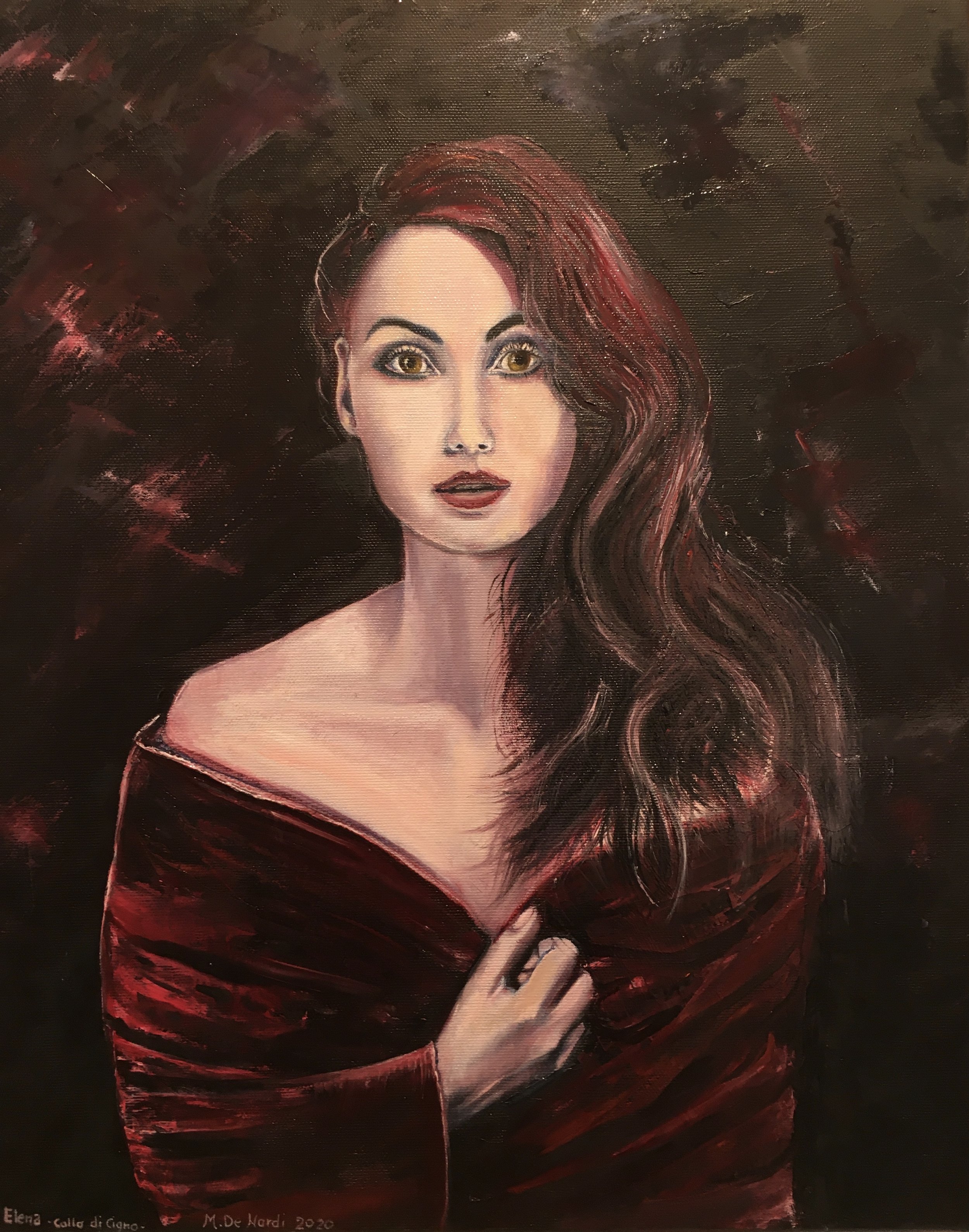 Elena collo di cigno