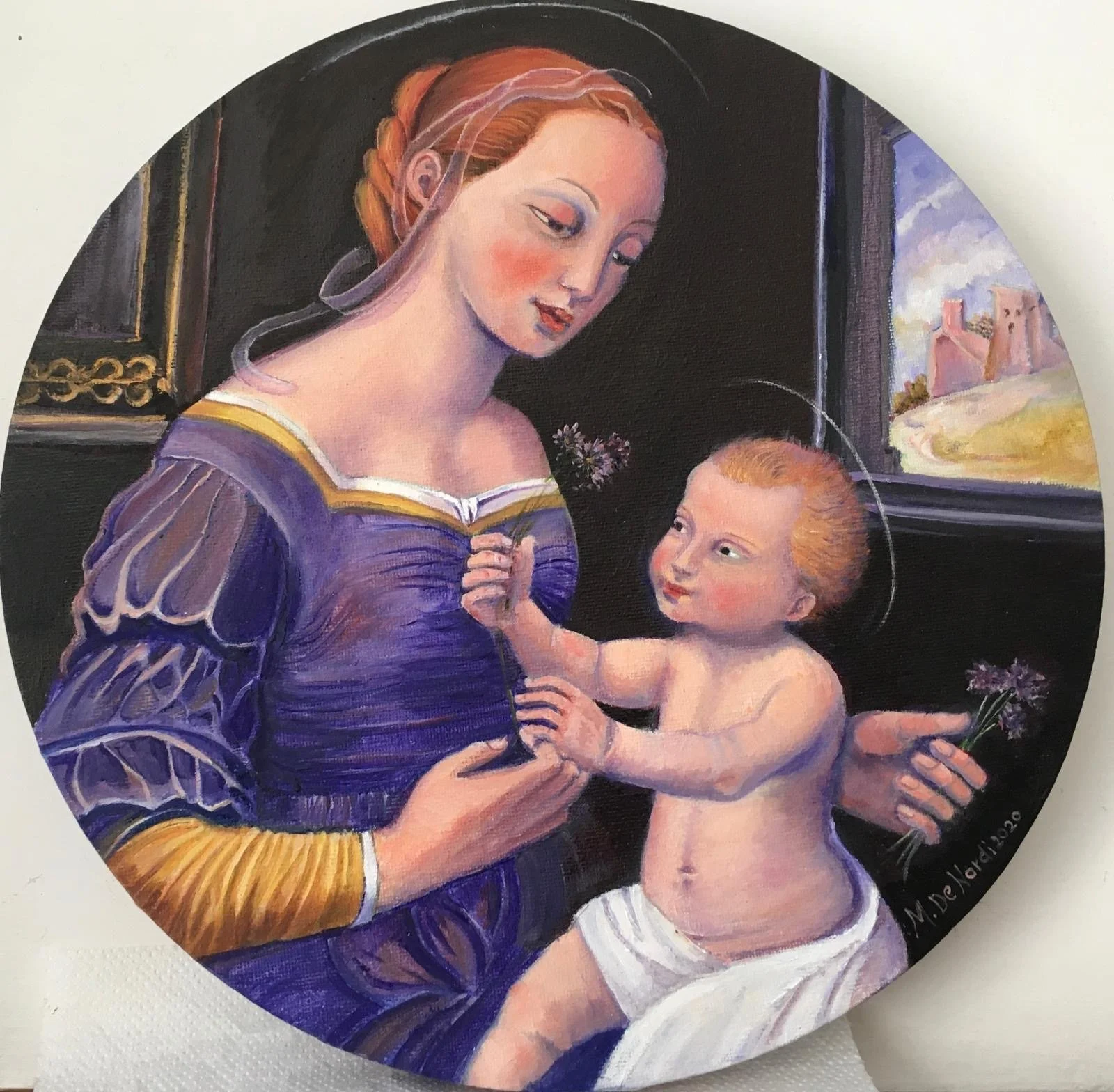 La Madonna dei garofani