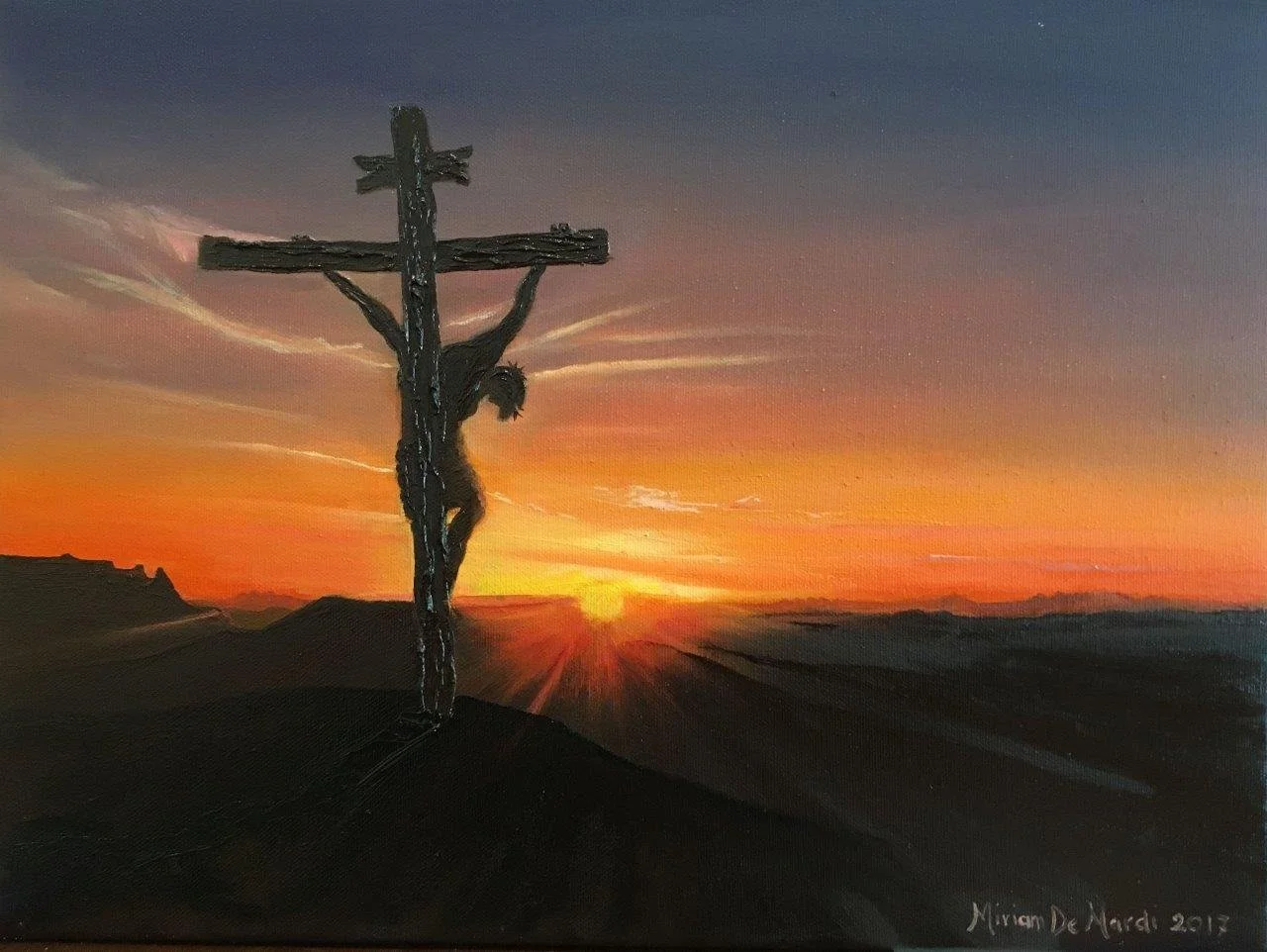 Croce  al Tramonto