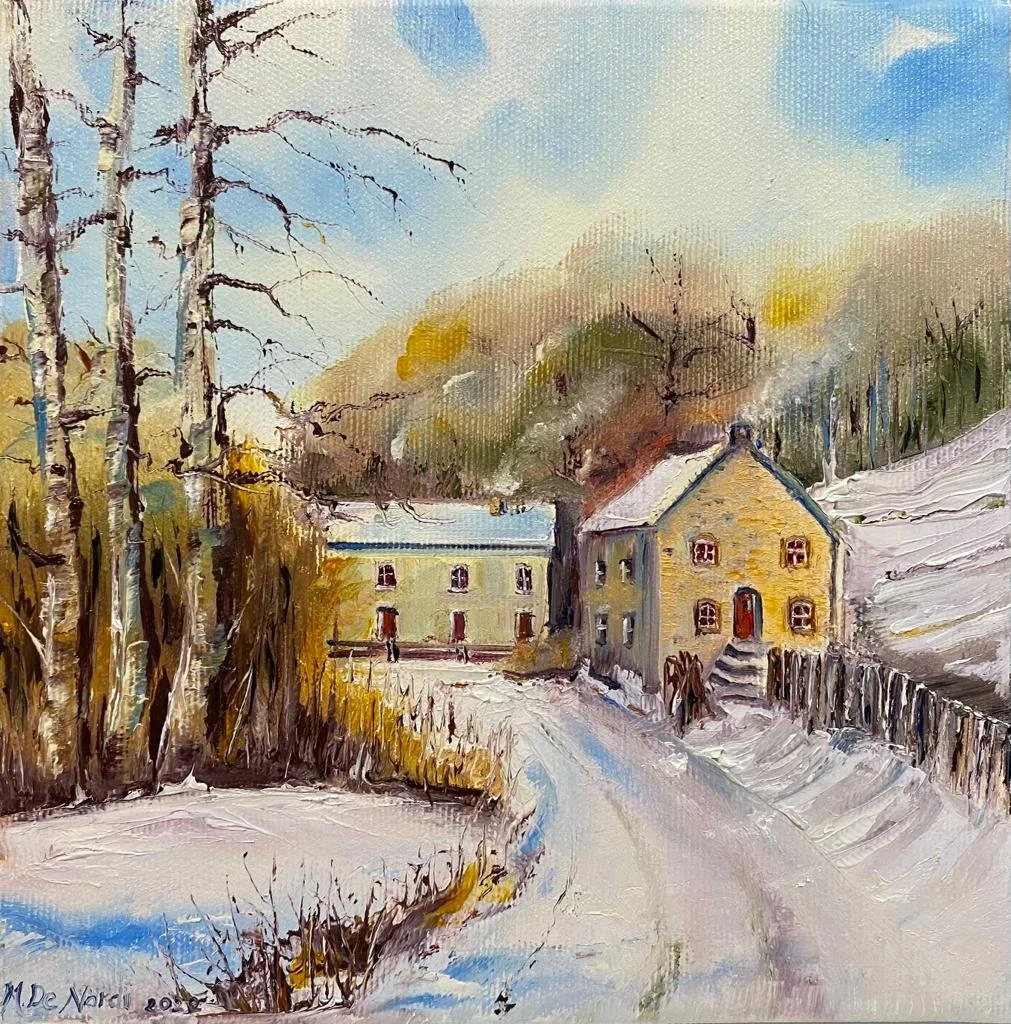 Villaggio innevato