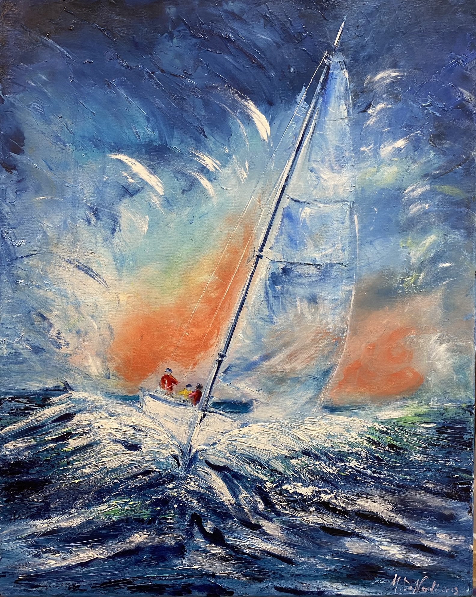 Vela in Tempesta