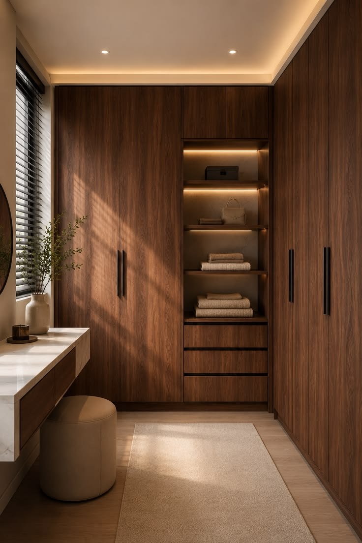 Modern Walnut Wardrobe with Walnut Wood Contact Paper _ Luxury DIY.jpeg