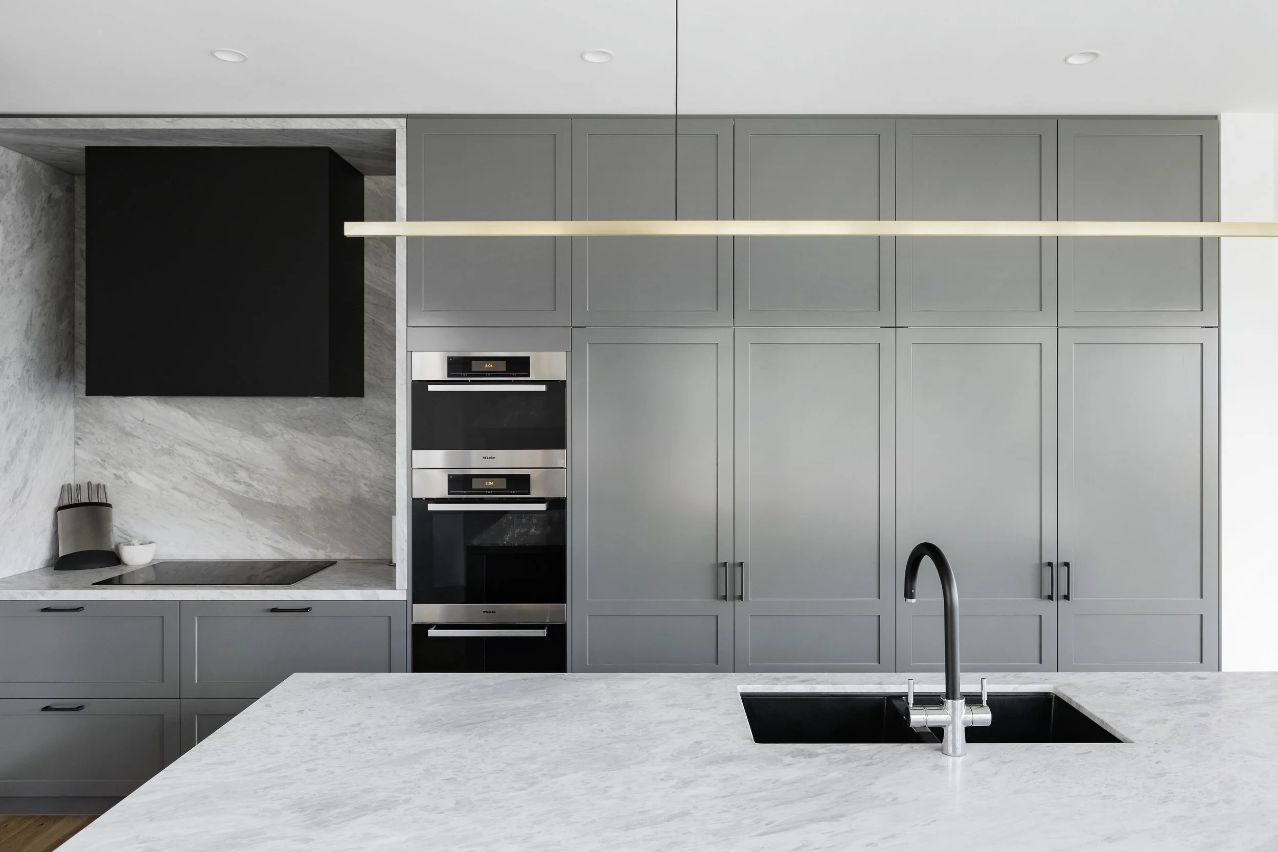Grey Transitional Kitchen