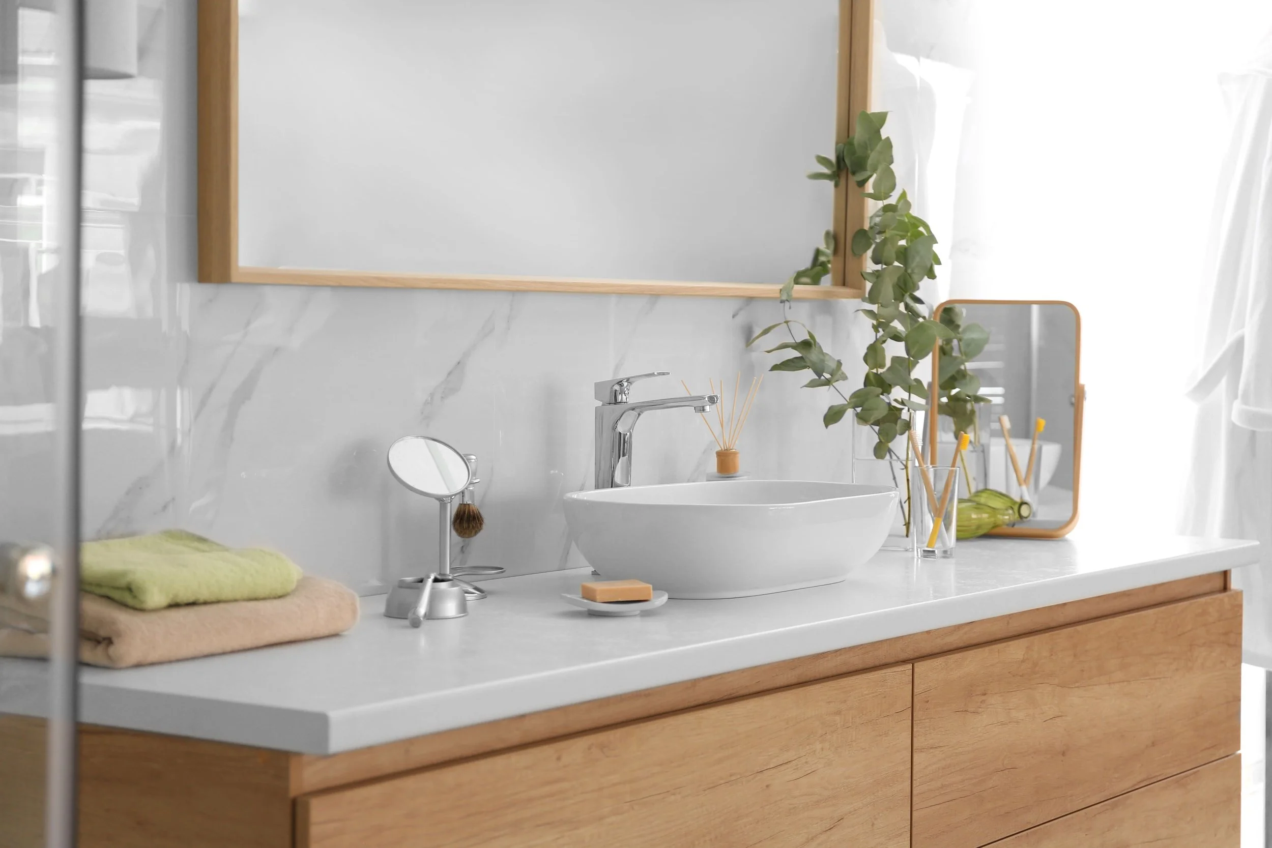 Modern White Bathroom