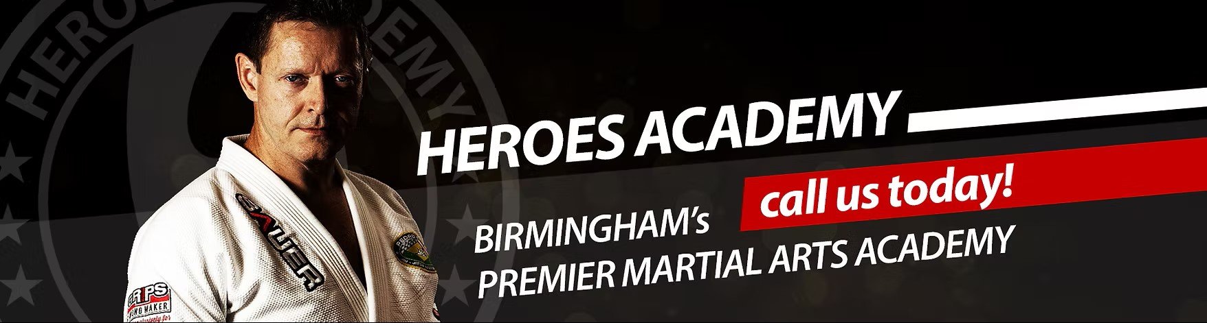 Heroes Academy! Birmingham's Premier Jiu-Jitsu and Self Defense Academy."