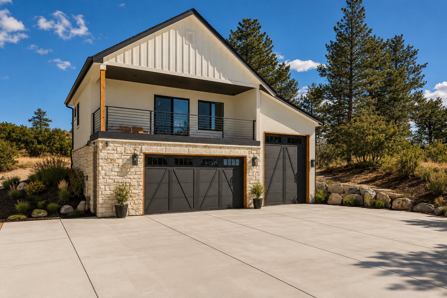 Detached guest house designed for multigenerational living in Douglas County, Colorado