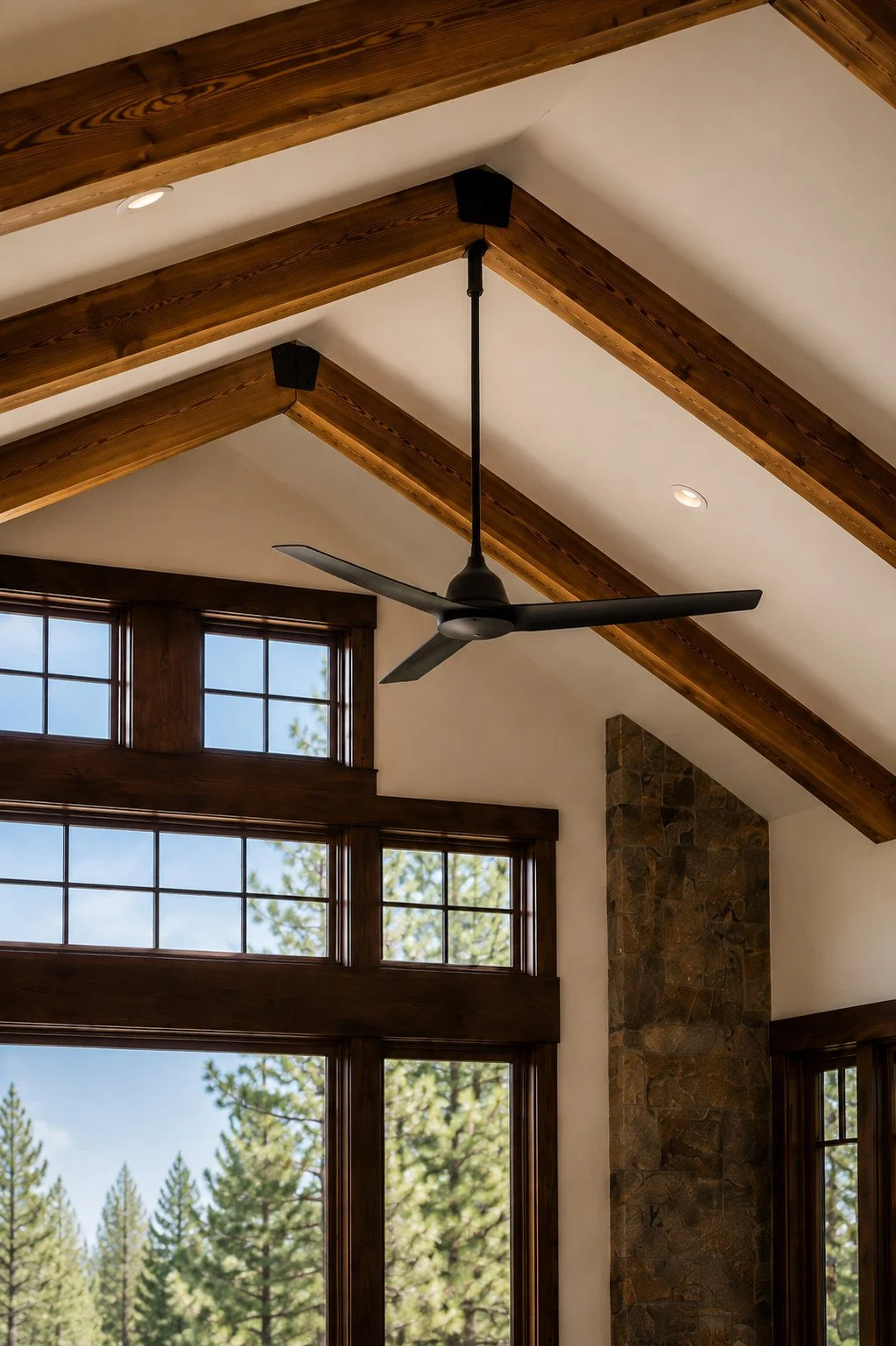 Vaulted Beam Ceiling, Sedalia, Colorado