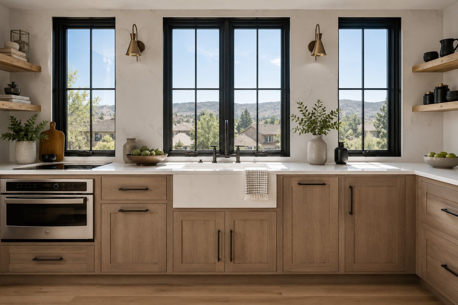 Contemporary ADU kitchen Castle Rock, Colorado