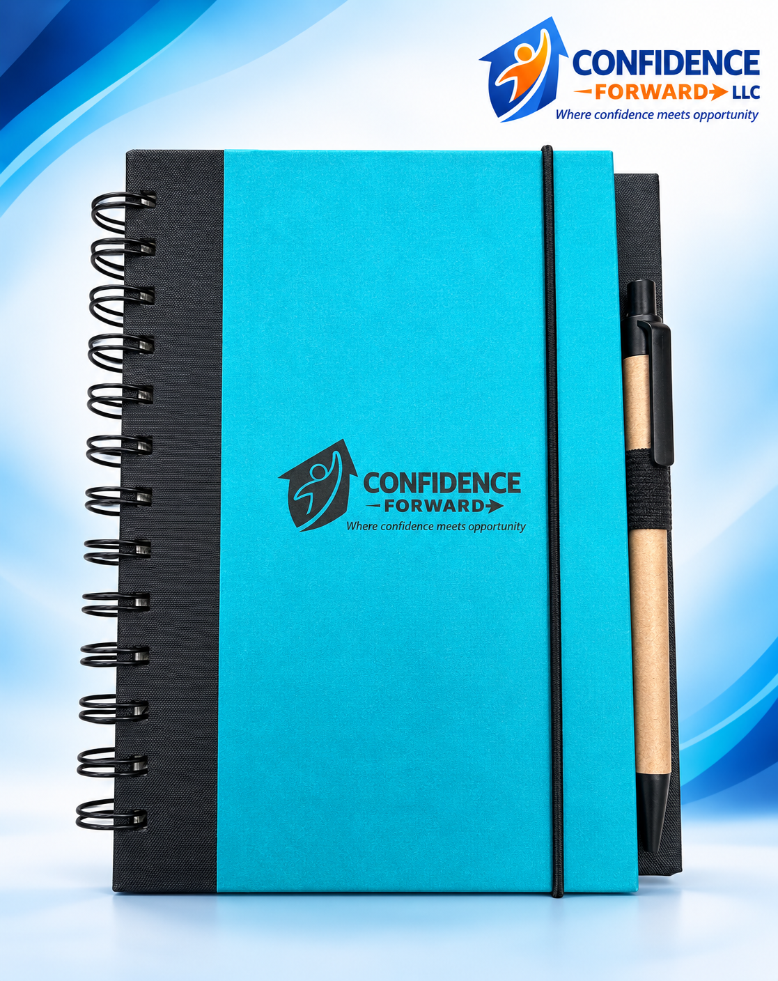Confidence Forward Journal and Pen