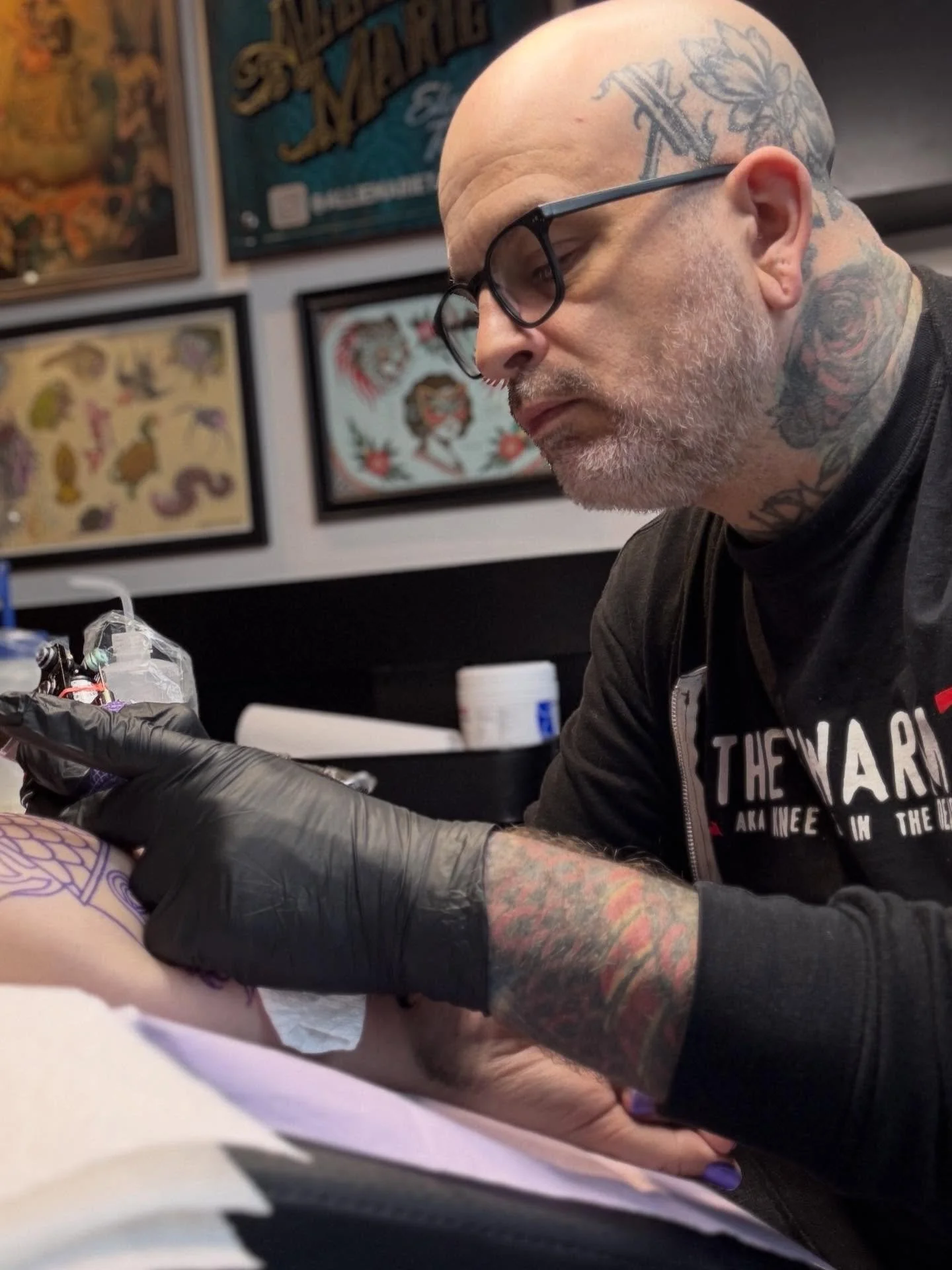 For our one year anniversary at this location, we wanted to invite back a few of our OG artist. Catch @heathrave November 19th to 26th. Dm him to book!