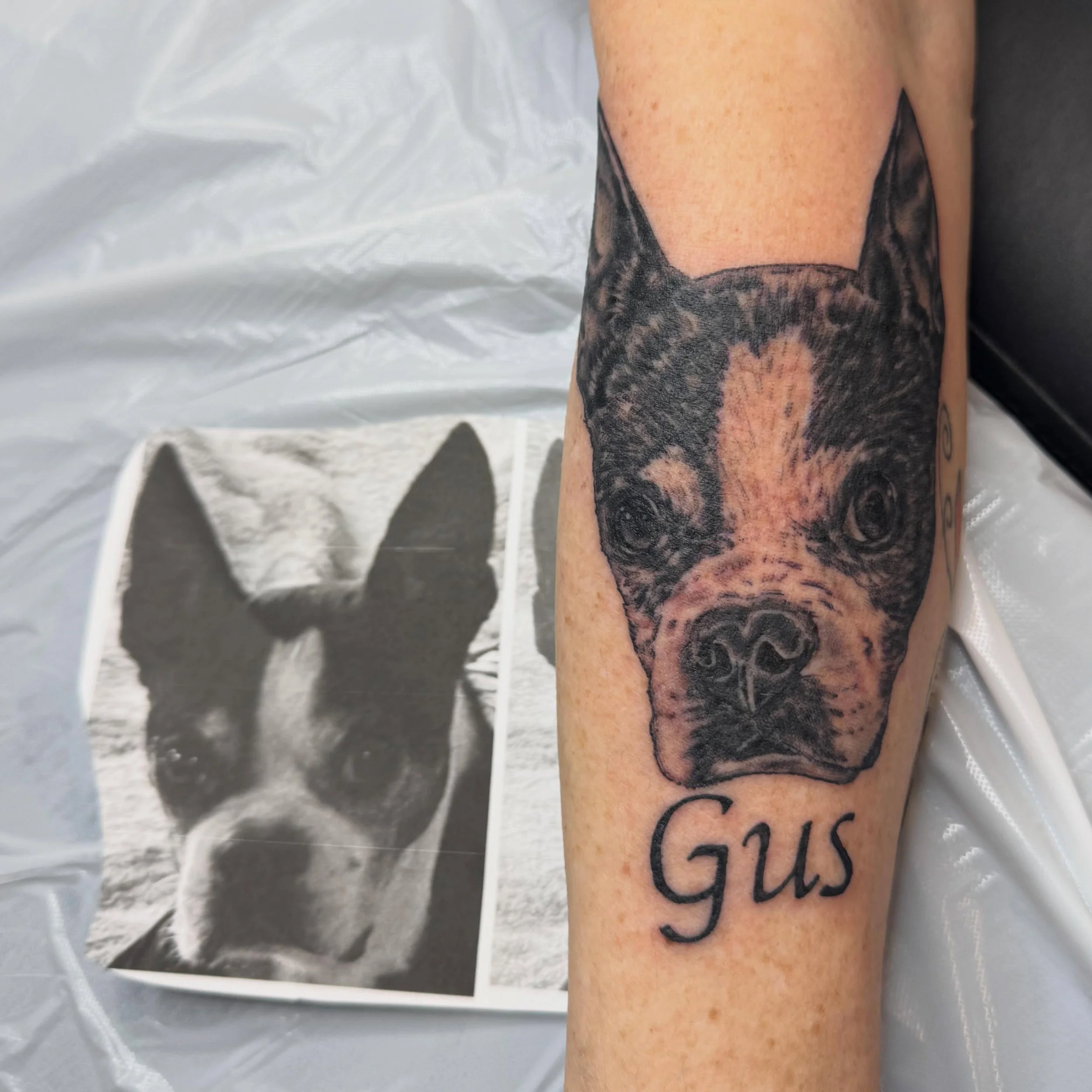 Dorg.

#leenus_tattooer #hearttattoo605 #tattoo  #tattoosthatlookliketattoos #streetshopforever
hearttattoosf hifromSD sodak siouxfallsartists siouxfalls siouxfallstattoo southdakota aliveinthe605