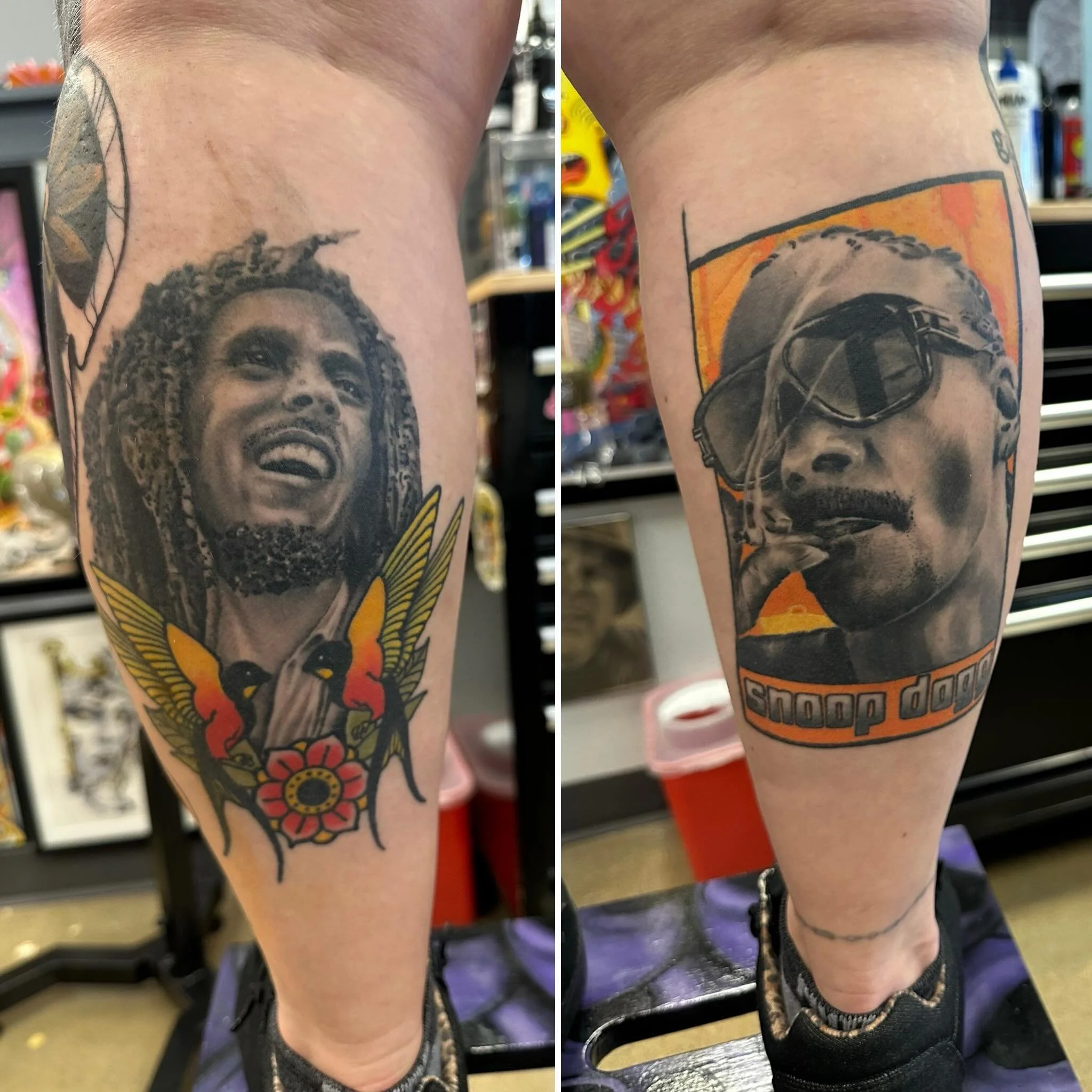Couple of healed portraits