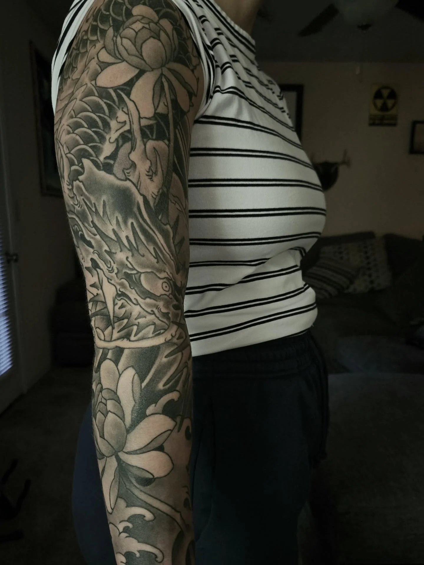 Another dragon sleeve sent out into the ether. Thank you Victoria for the trust and loyalty over the years! I wish you and yours the very best!