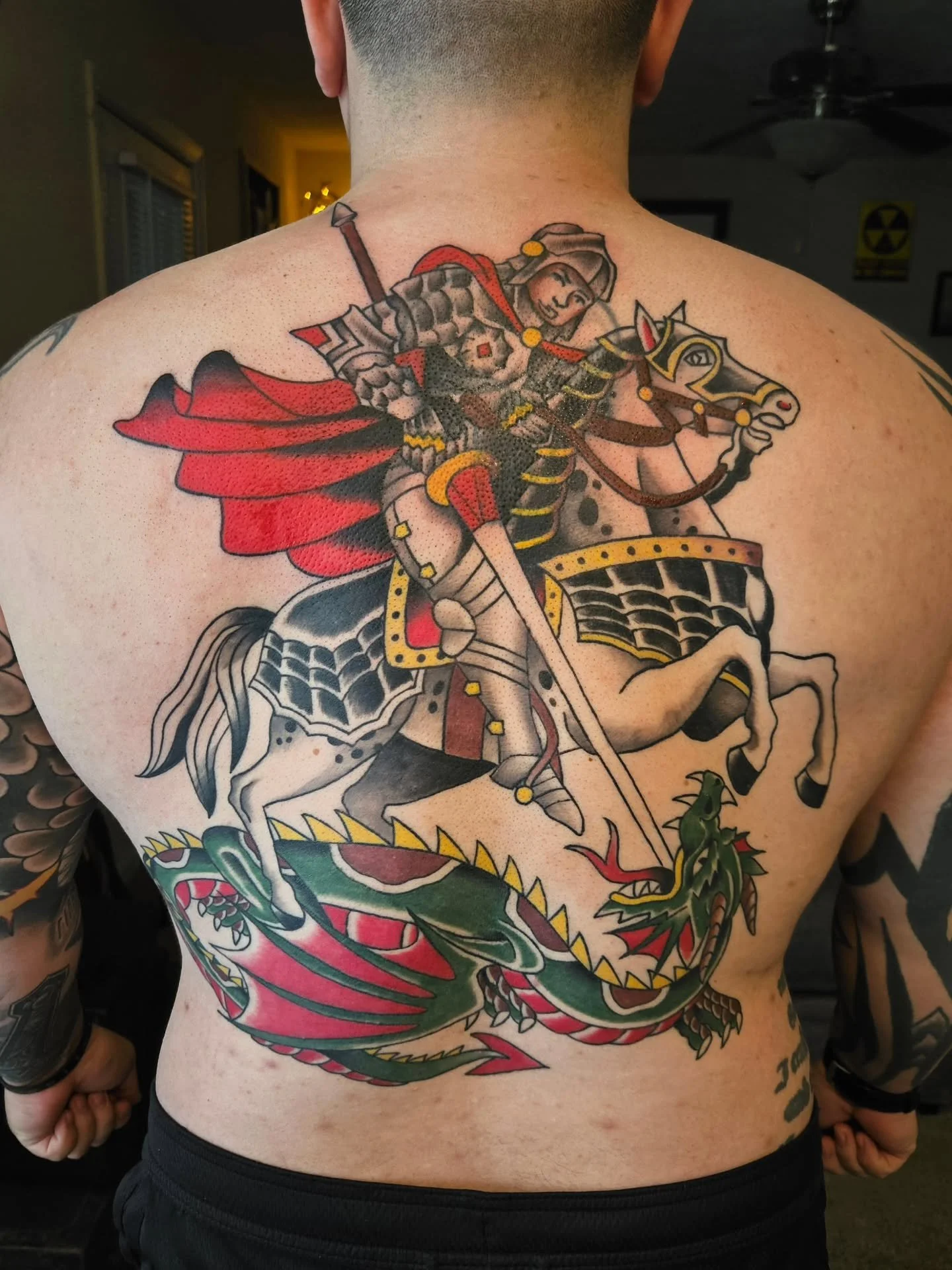 Clients, if one does this job right, become your brothers, your sisters, your friends and confidants. Curt entrusted me with half his body these last few years and probably paid my rent a few times over. I don't say goodbye.. I'm just no good at it. 