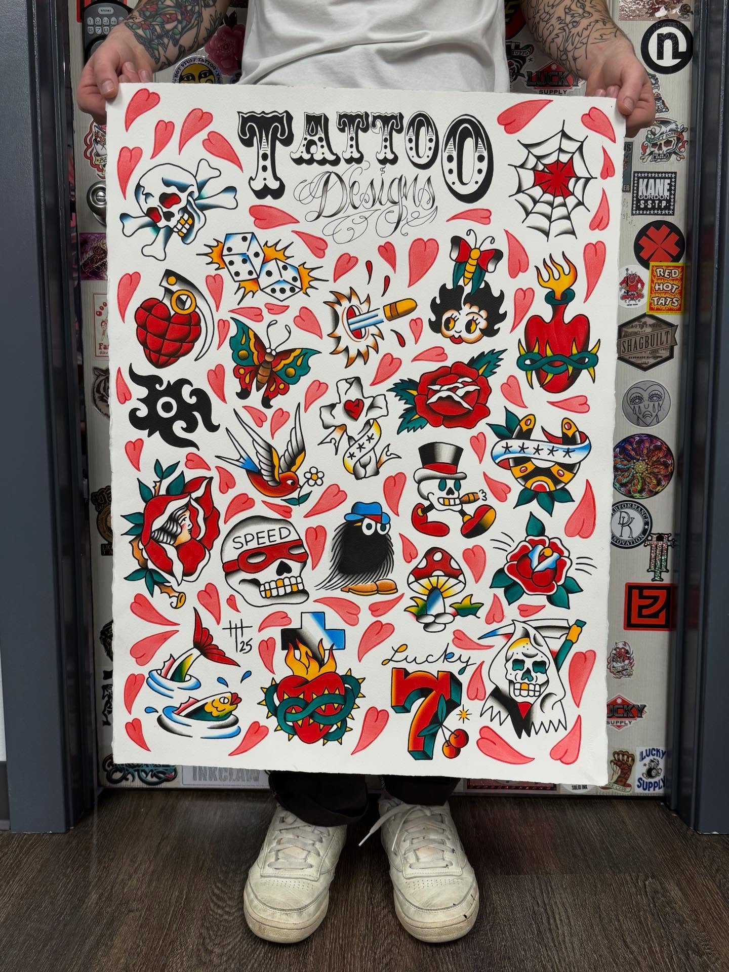 ❤️❤️
.
.
.
.
#traditionalflash #americantraditionaltattoo #heartattoo605 ##tattooflash